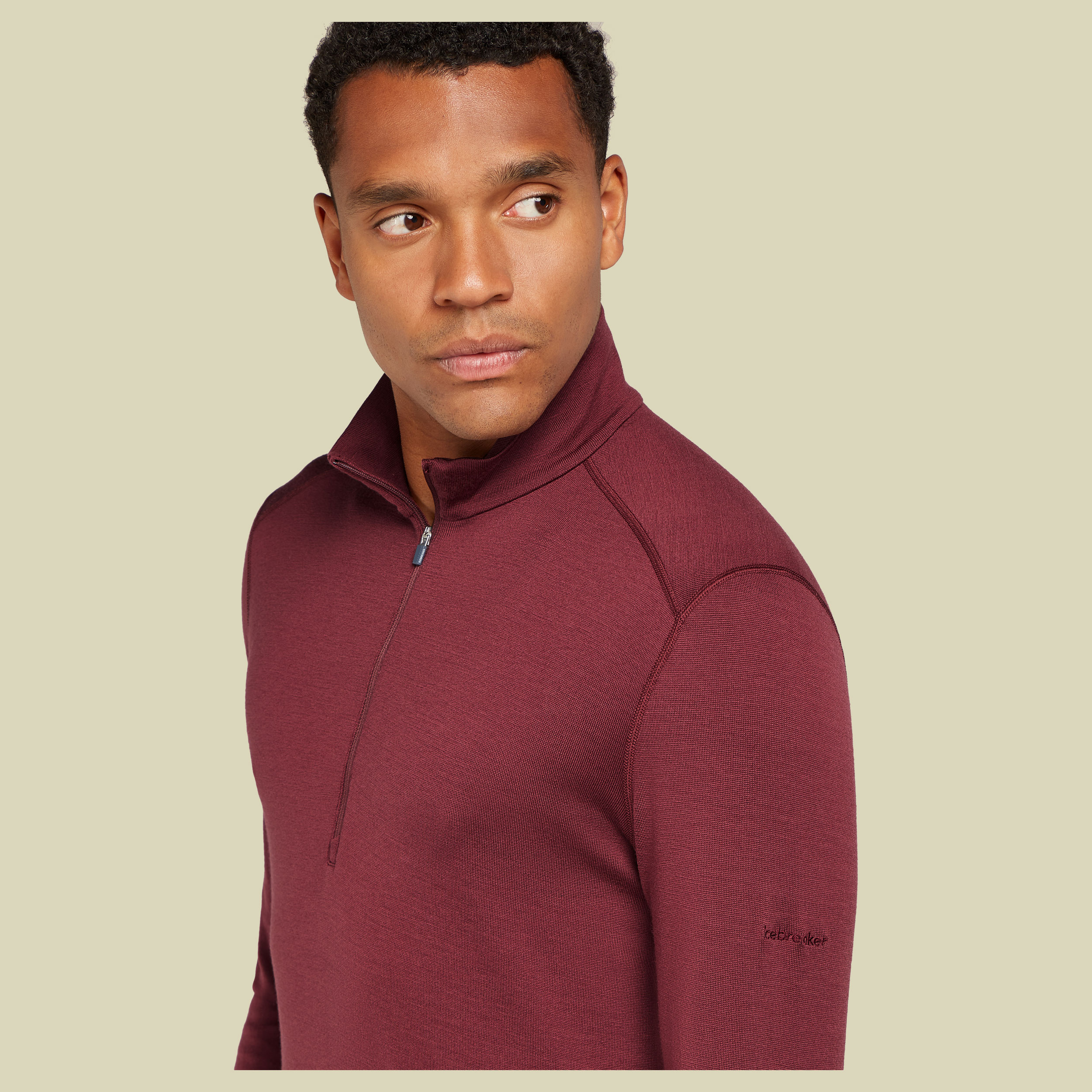 Tech LS Half Zip 260 Men braun XXL - port