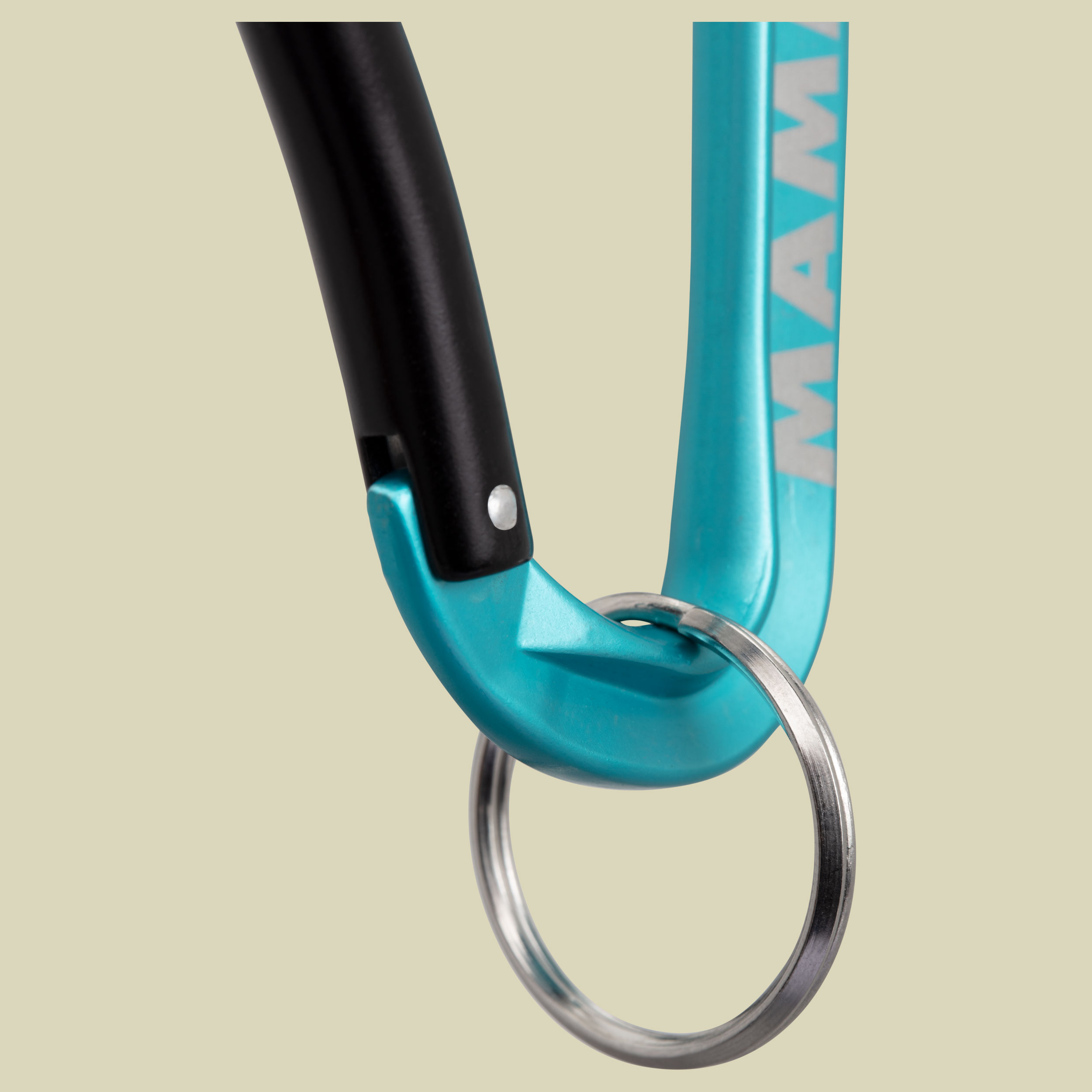 Mammut Mini Carabiner Classic Keylock Größe S blau - Farbe blue