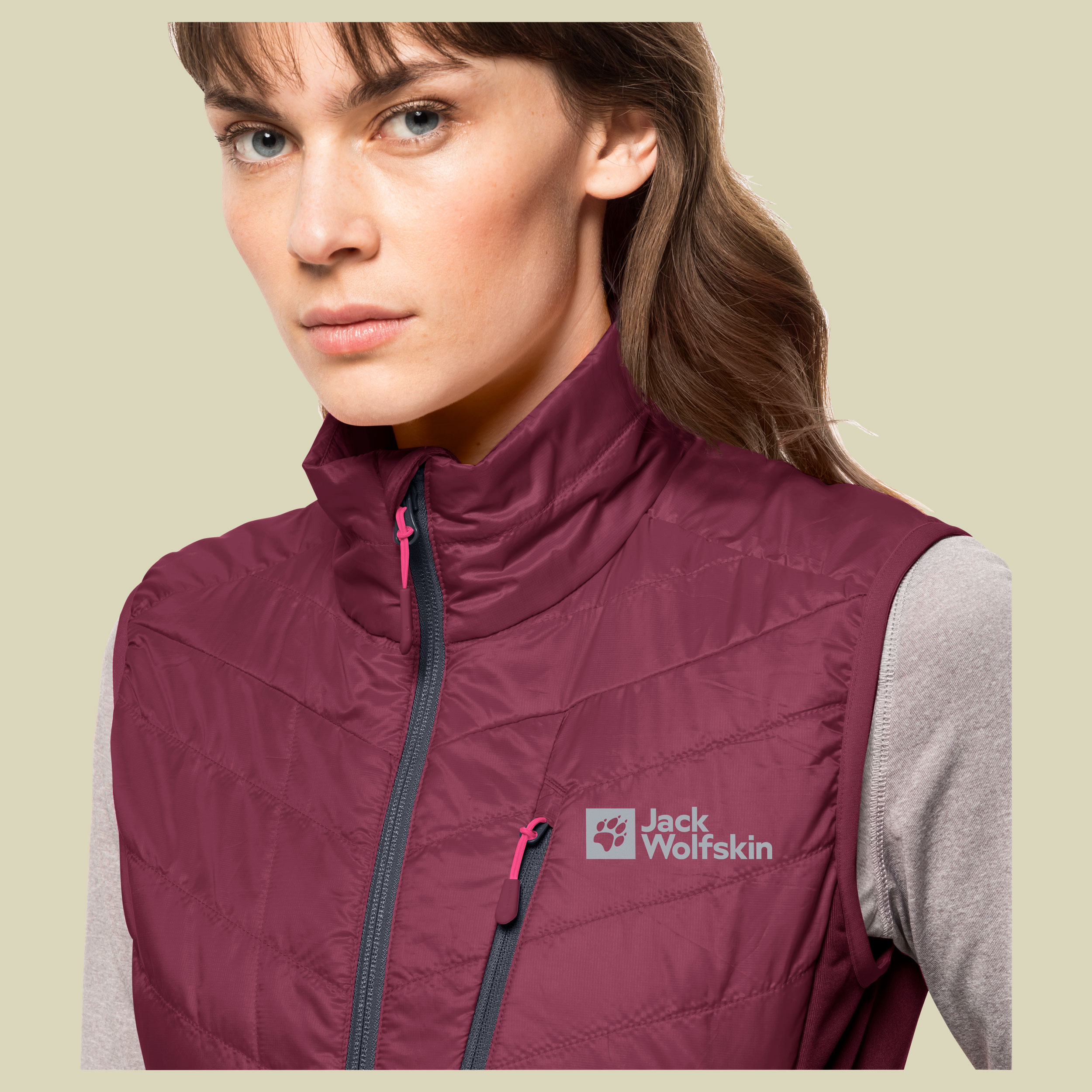 Routeburn Pro Ins Vest Women Größe L  Farbe sangria red