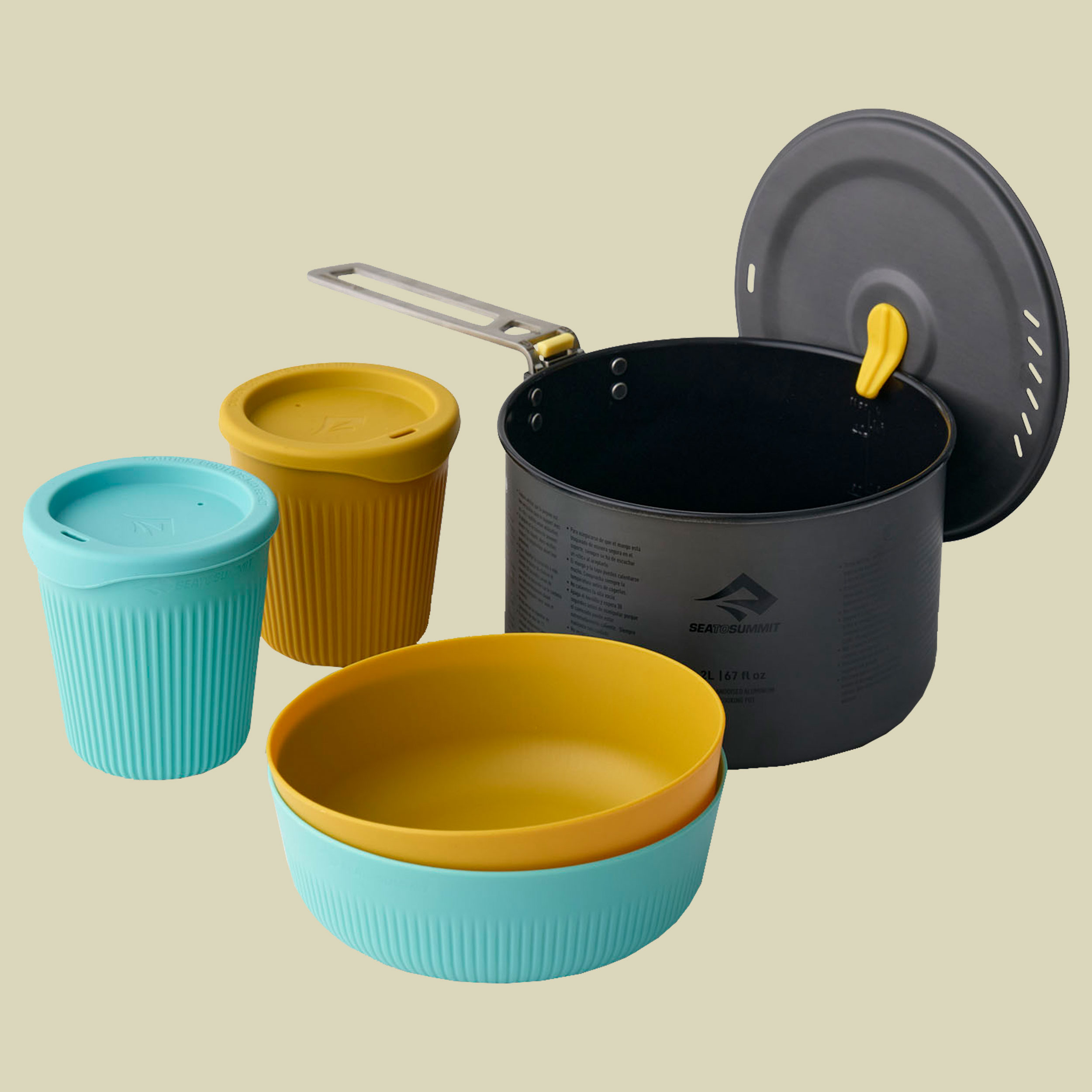 Frontier UL One Pot Cook Set [2P] [5 Piece]