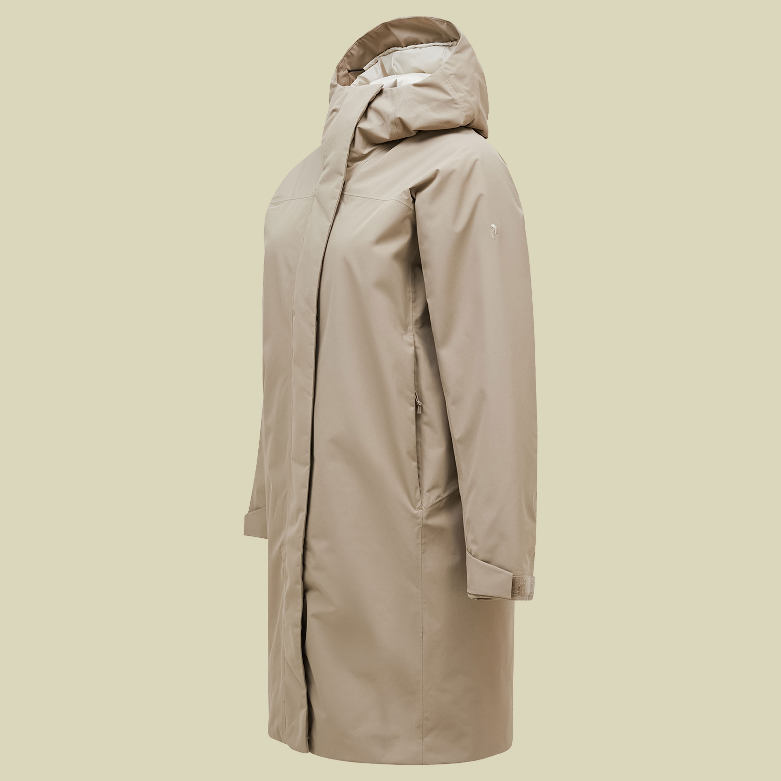 Treeline Insulated Parka Women S beige - avid beige