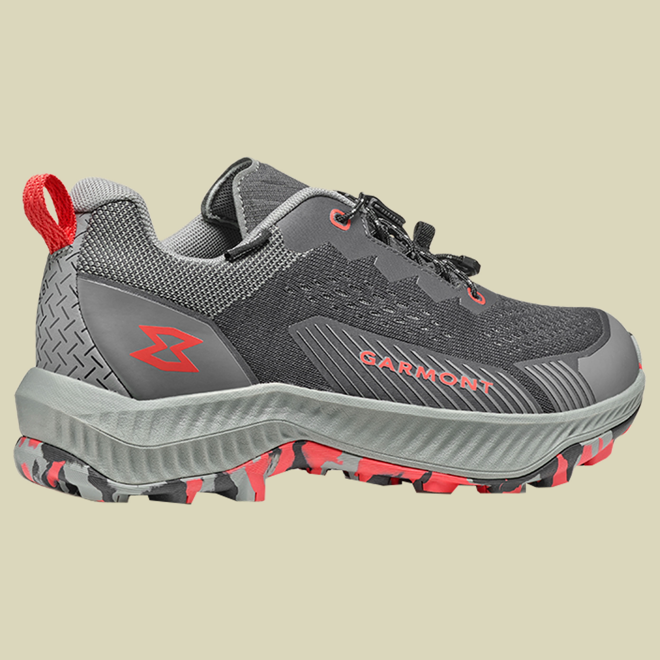 9.81 Pulse WP Women UK 8 grau -  shadow grey/cayenne red