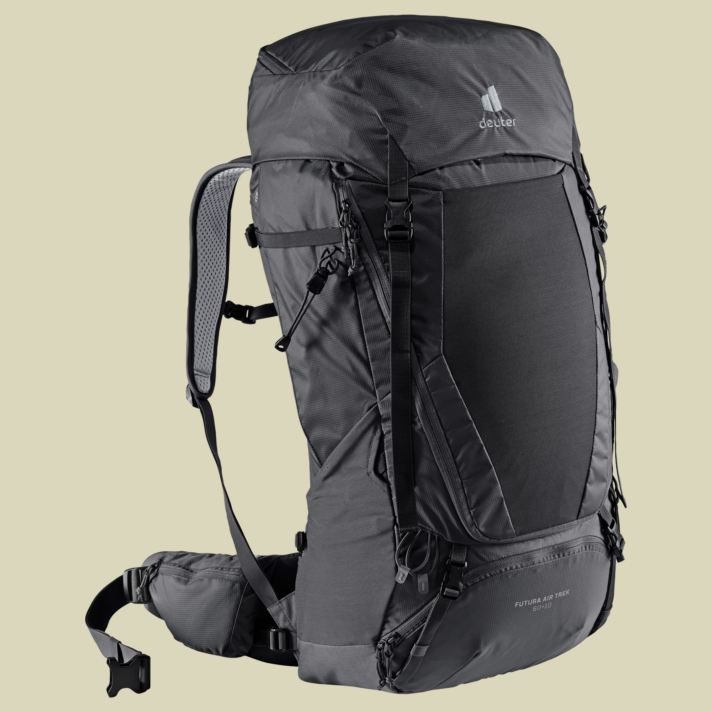 Futura Air Trek 60 + 10 Volumen 60 L + 10 L Farbe black-graphite