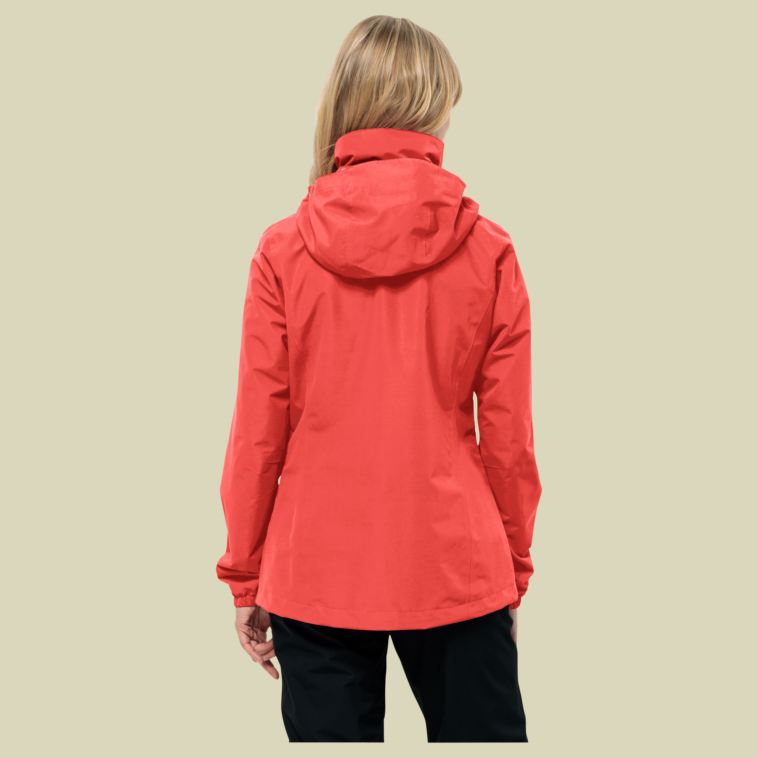 Stormy Point 2L Jacket Women rot XL - vibrant red