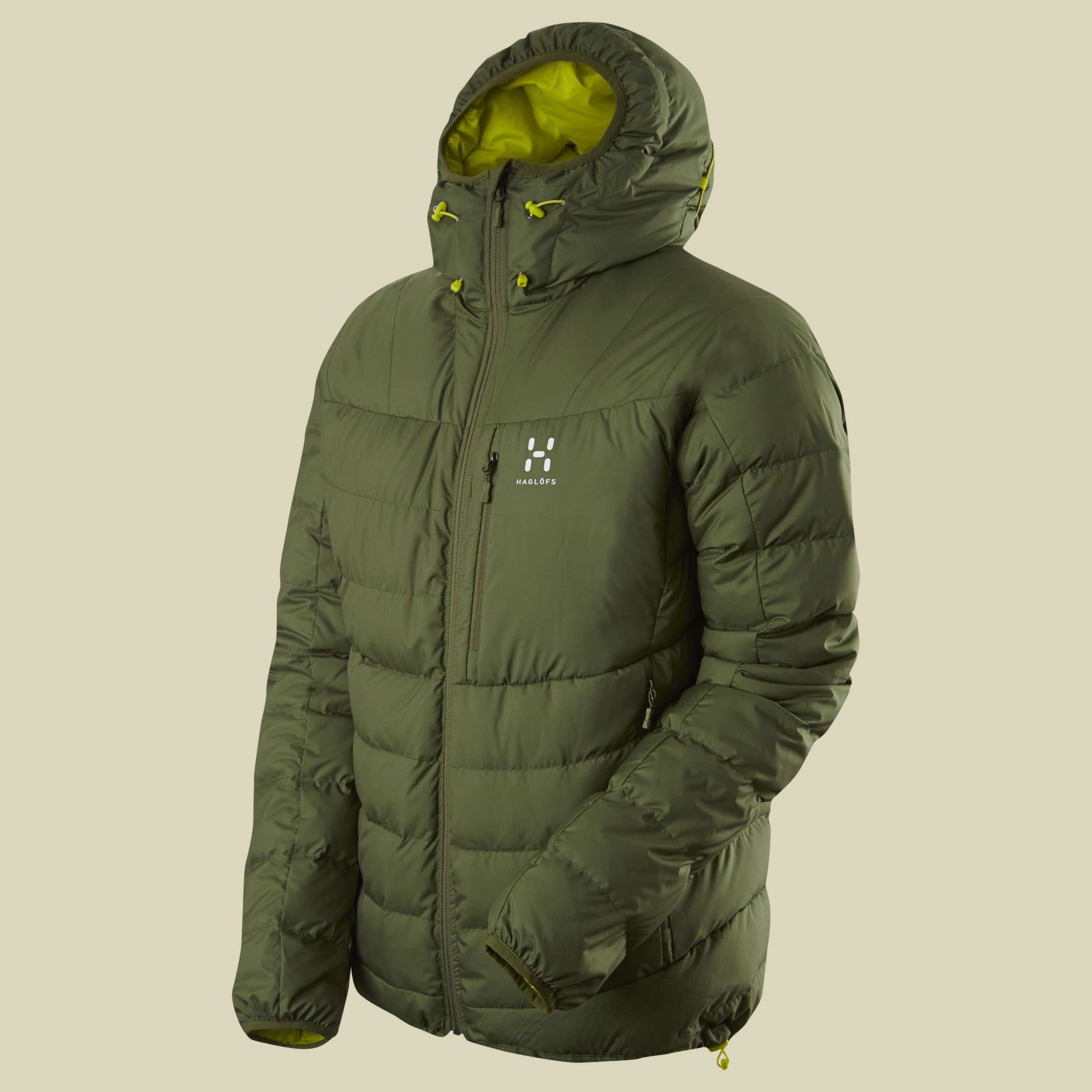 Haglofs Bivvy Down Hood Daunenjacke Herren naturzeit