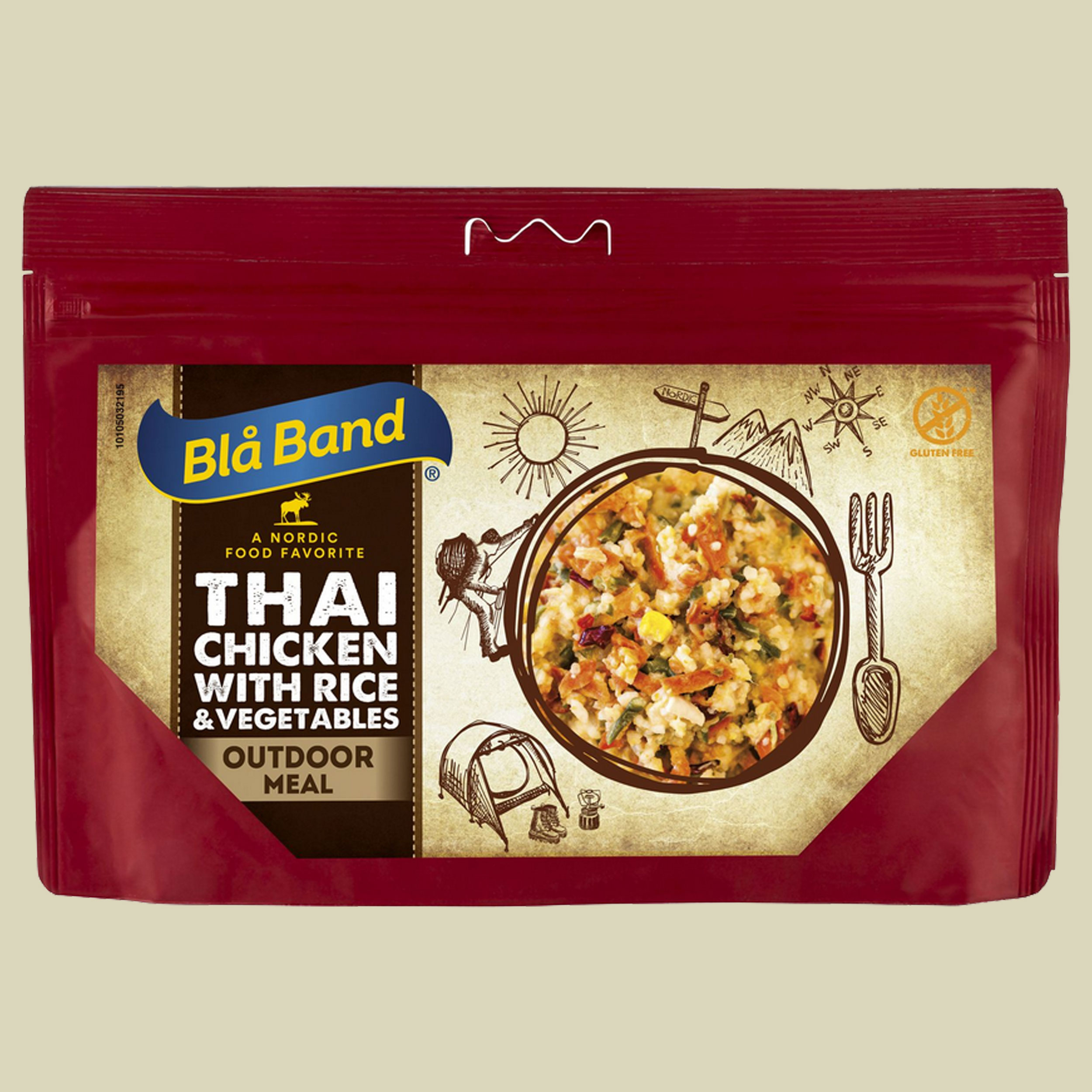 Thai Chicken with Rice and Vegetables 139g