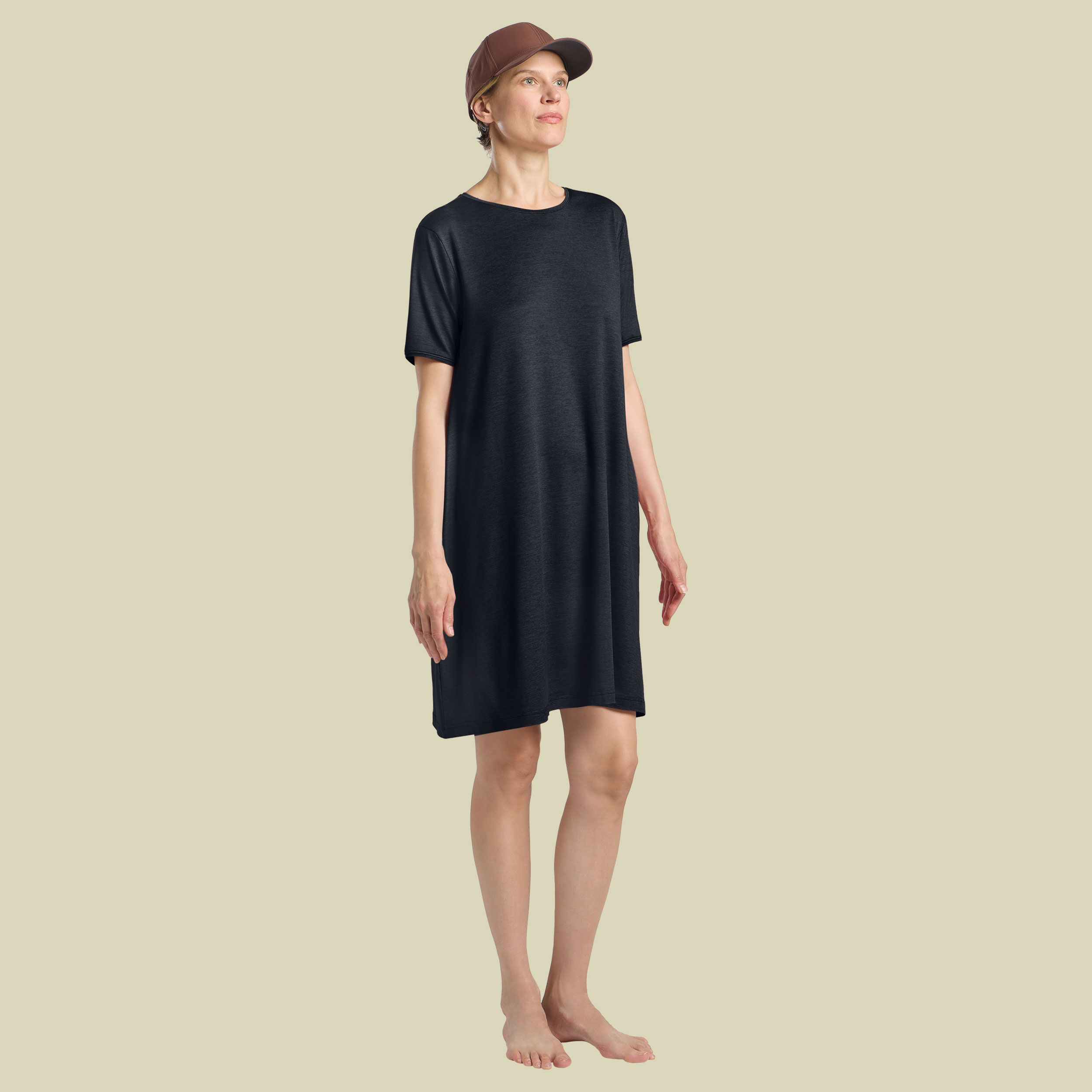 Travel Dress Women blau L - dark navy heather