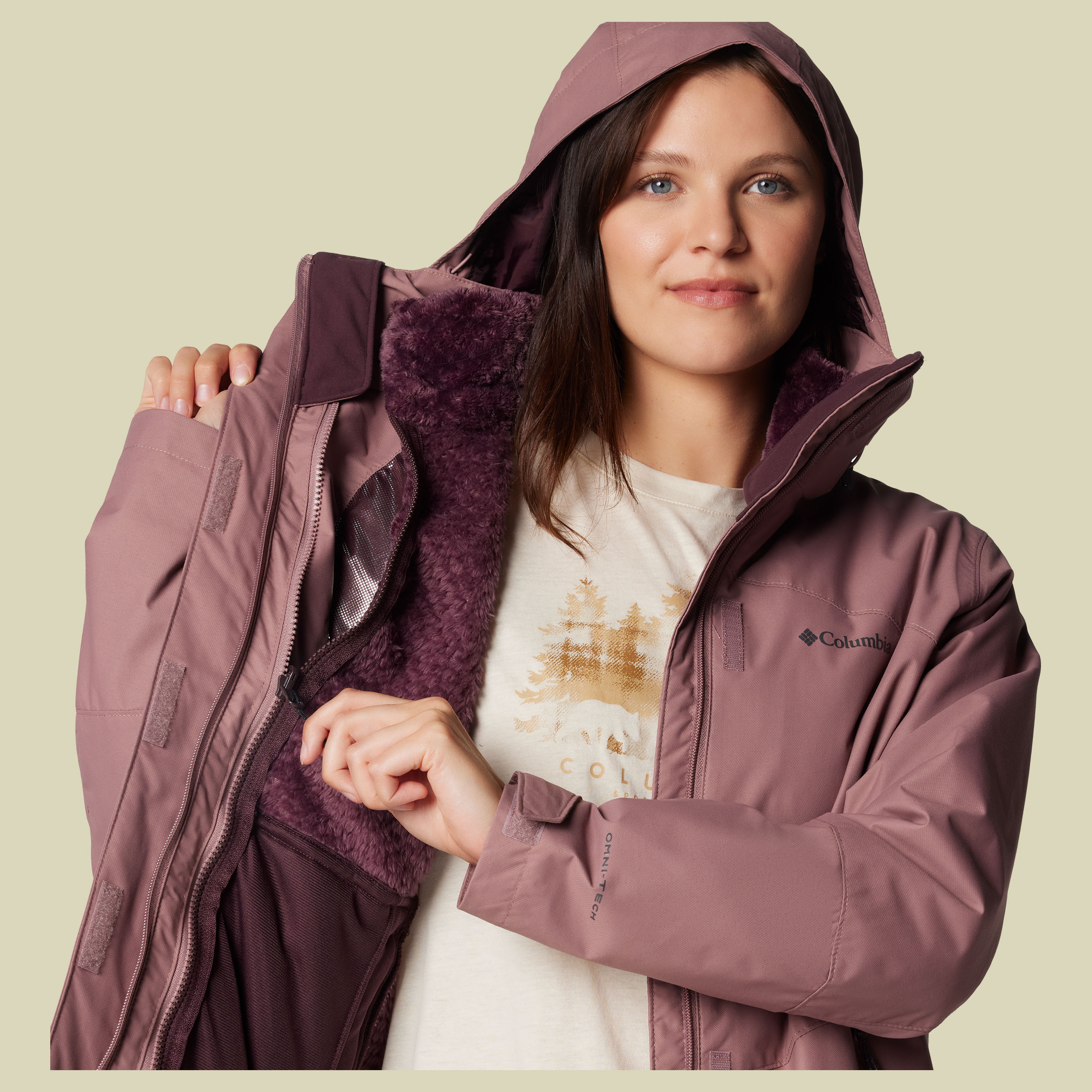 Bugaboo III Fleece Interchange Jacket Women S rot - Farbe fig