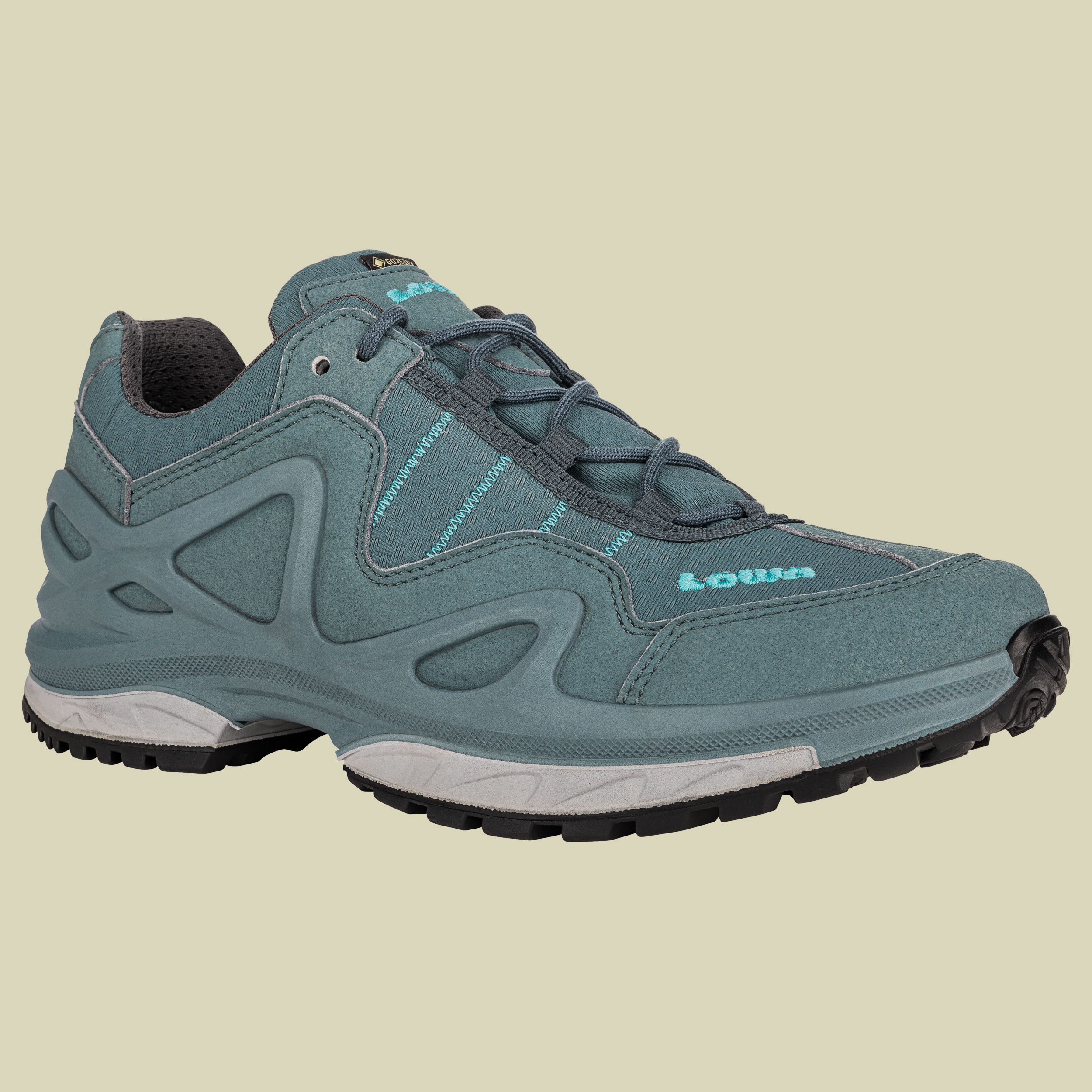 Gorgon GTX Women UK 8 grau1 - rauchgrün/grau