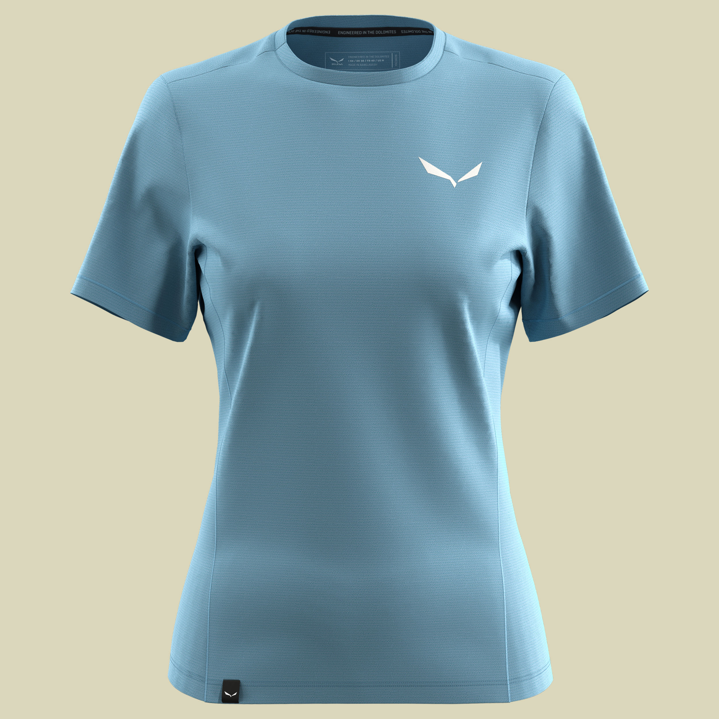 Puez Dry T-Shirt Women 38 blau - air blue