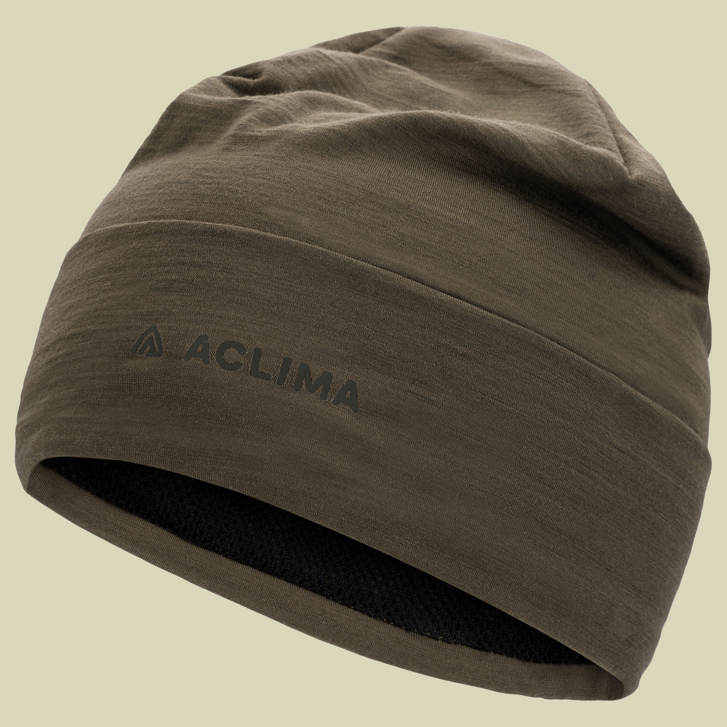 WoolNet Light Beanie L/XL braun - tarmac