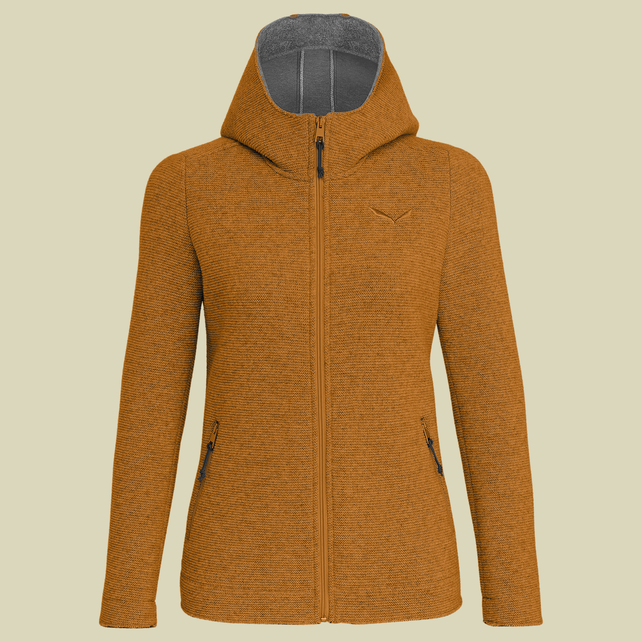 Sarner 2L WO W Full-Zip Hoody Women Größe 38 Farbe golden brown