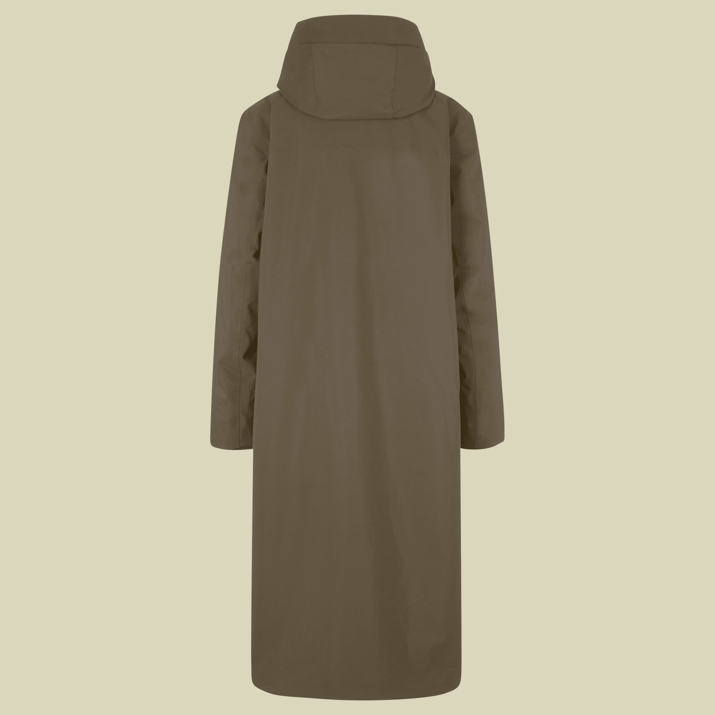 Mira W's Oversize Padded Coat S braun - capers