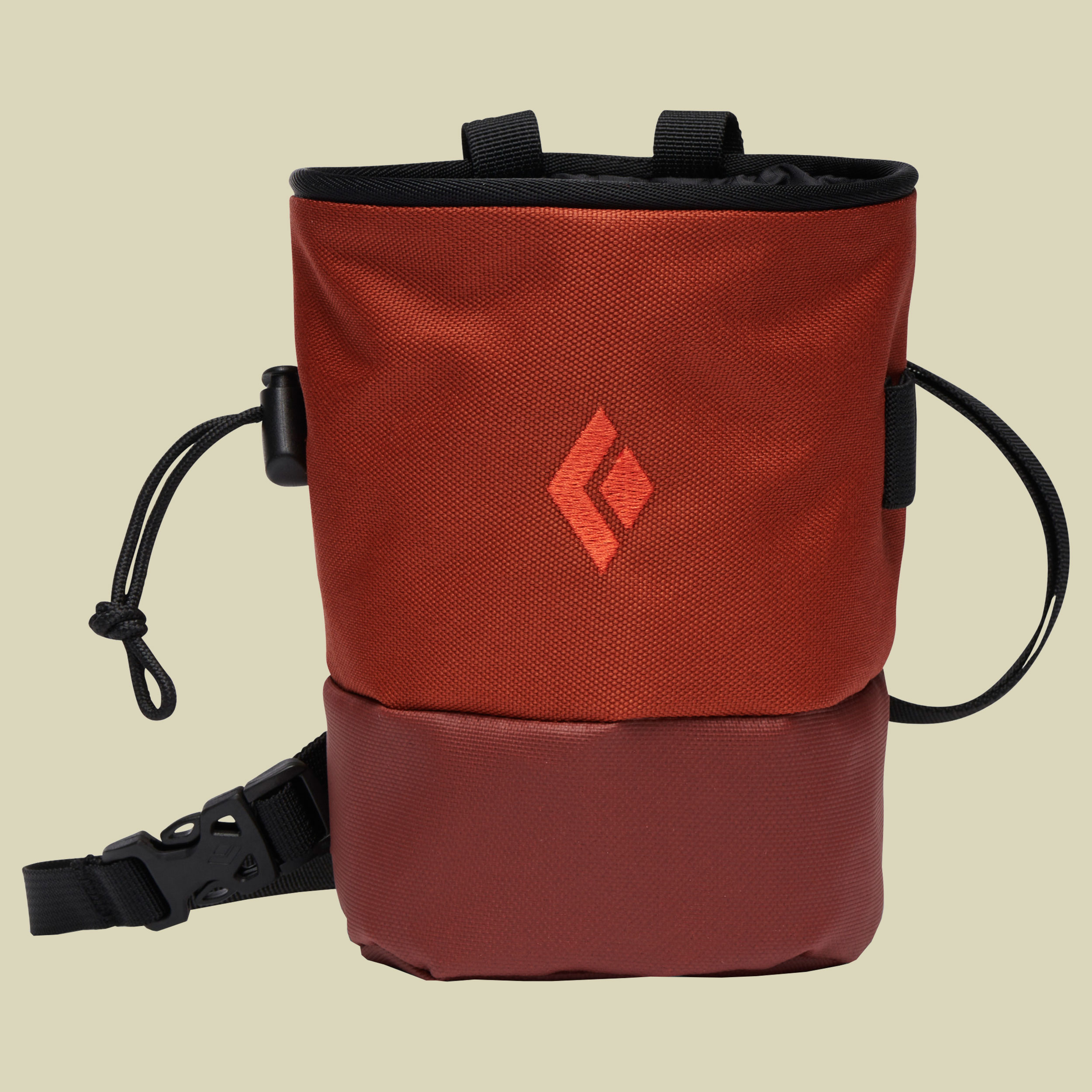 Mojo Zip Chalk Bag M_L rot - burnt sienna