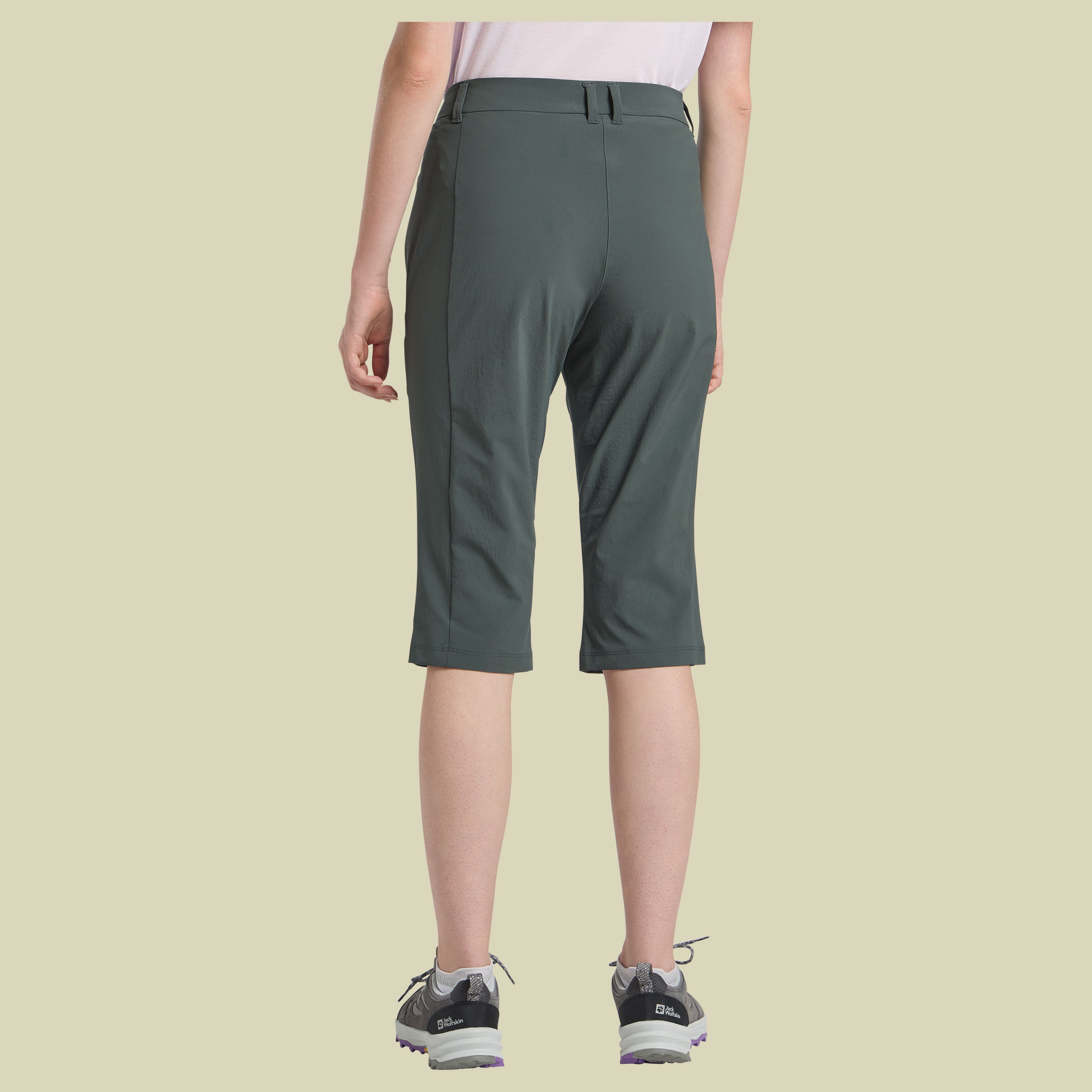 Hikeout ¾ Pants Women 40 grün - slate green