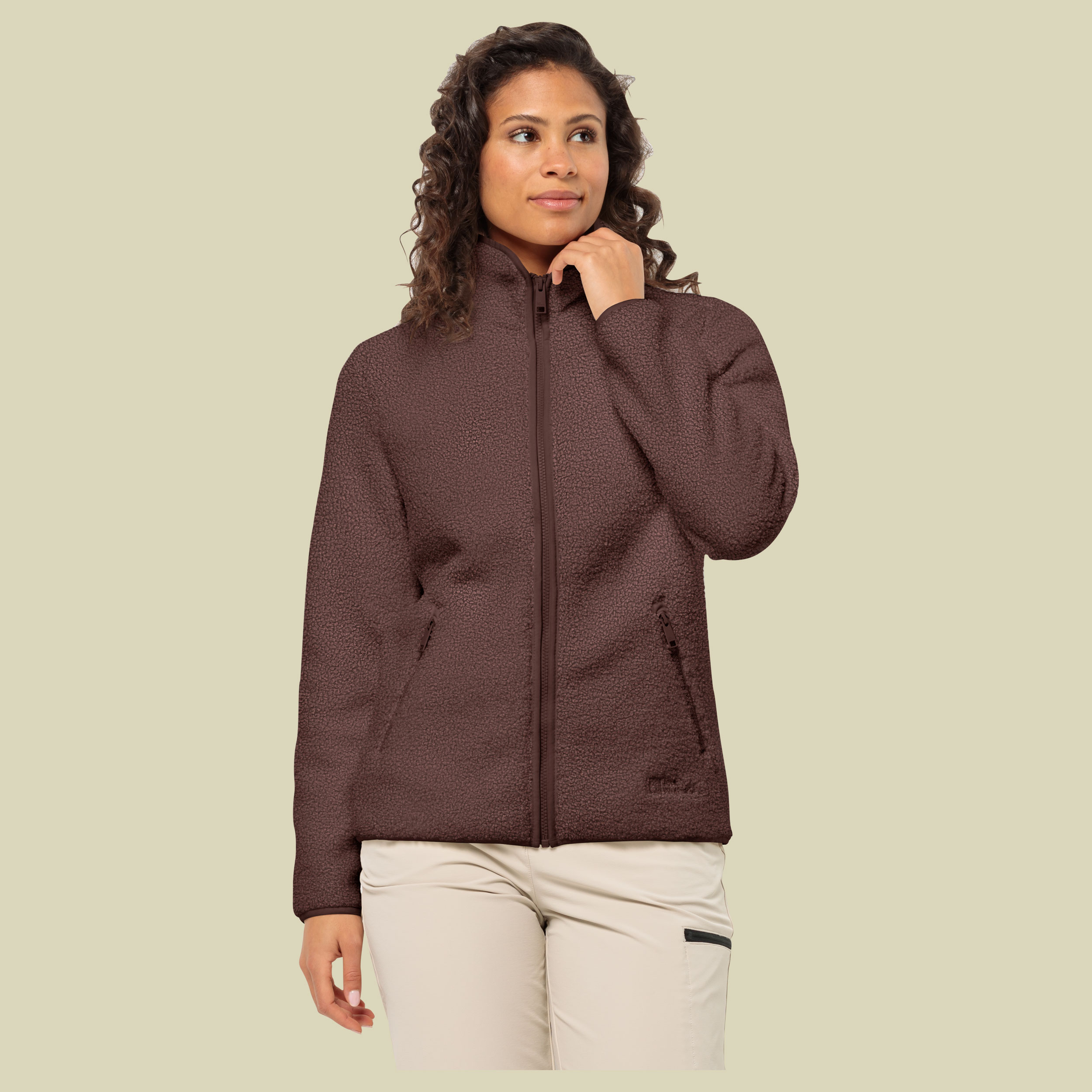 High Curl Jacket Women Größe XXL Farbe boysenberry