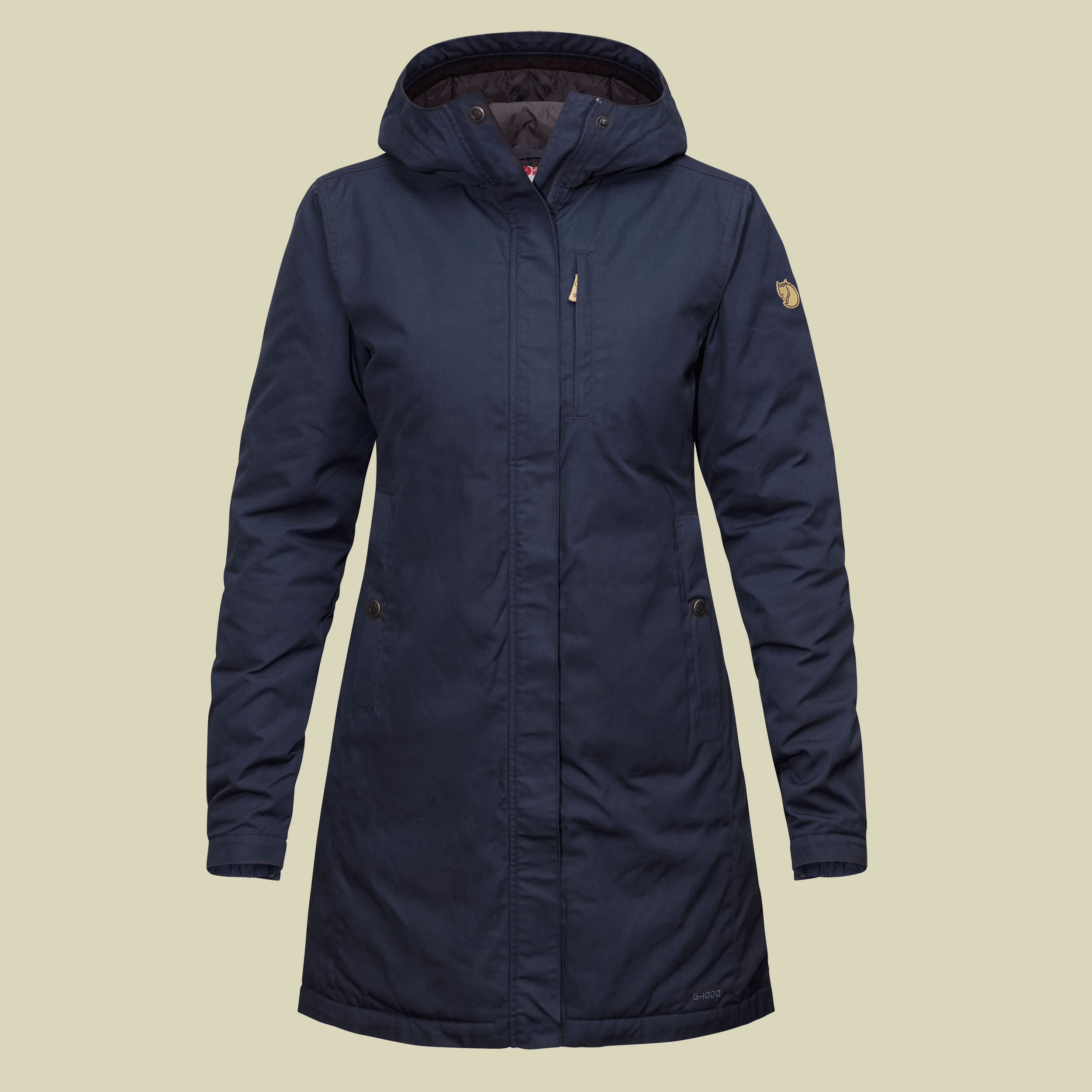 Kiruna Padded Parka Women Größe S Farbe dark navy