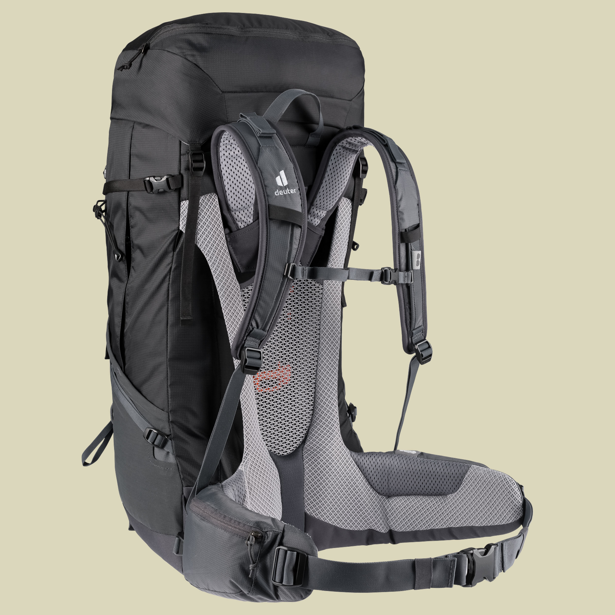 Futura Air Trek 60 + 10 Volumen 60 L + 10 L Farbe black-graphite