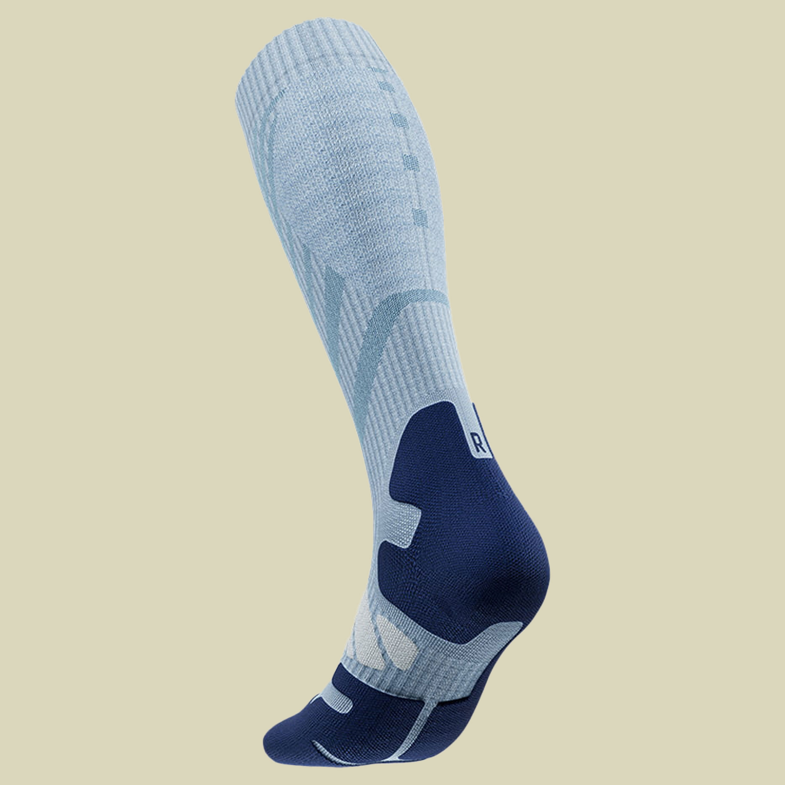 Outdoor Merino Compression Socks Women 39-42 S blau - sky blue