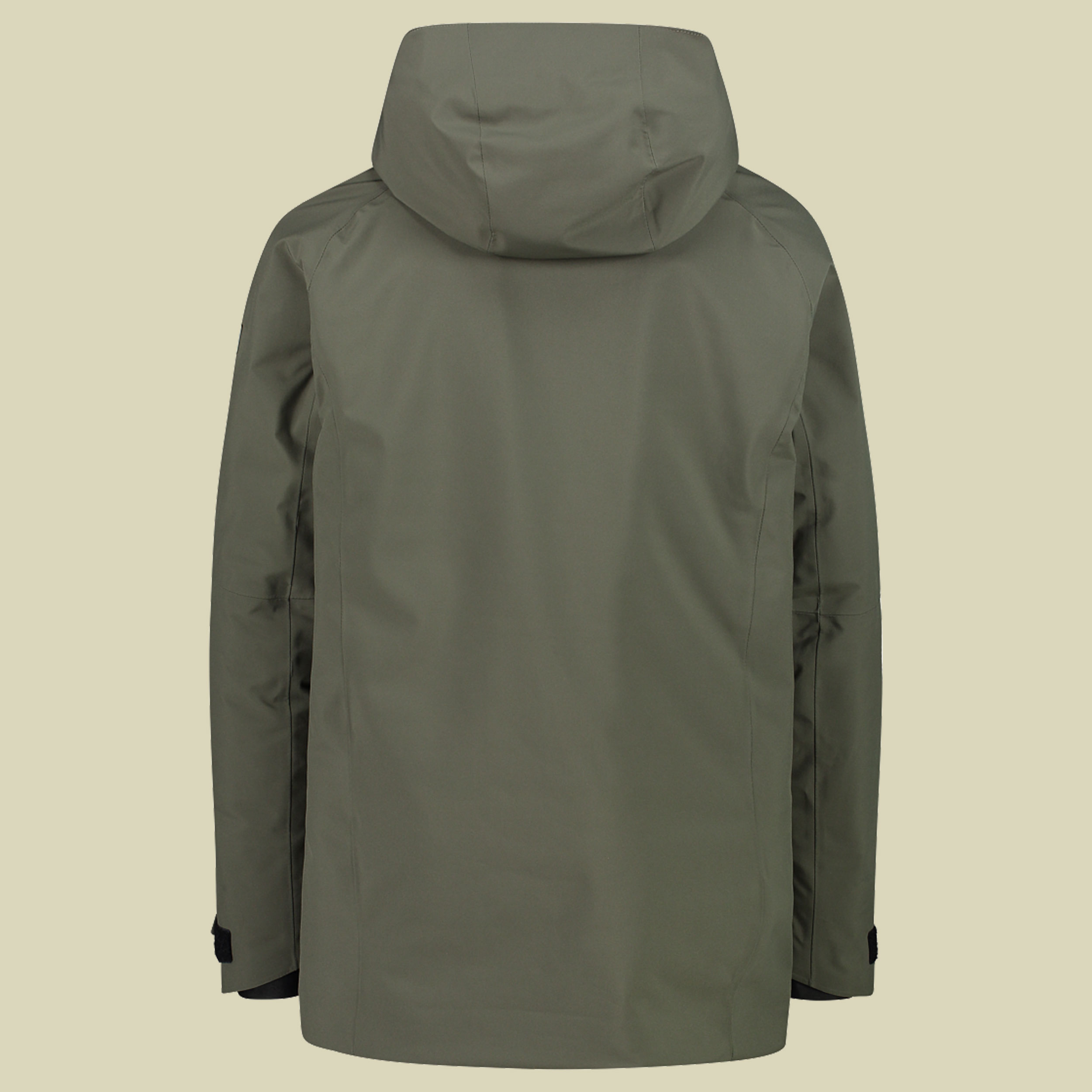 Man  Jacket Fix Hood 52 grün - Farbe olive