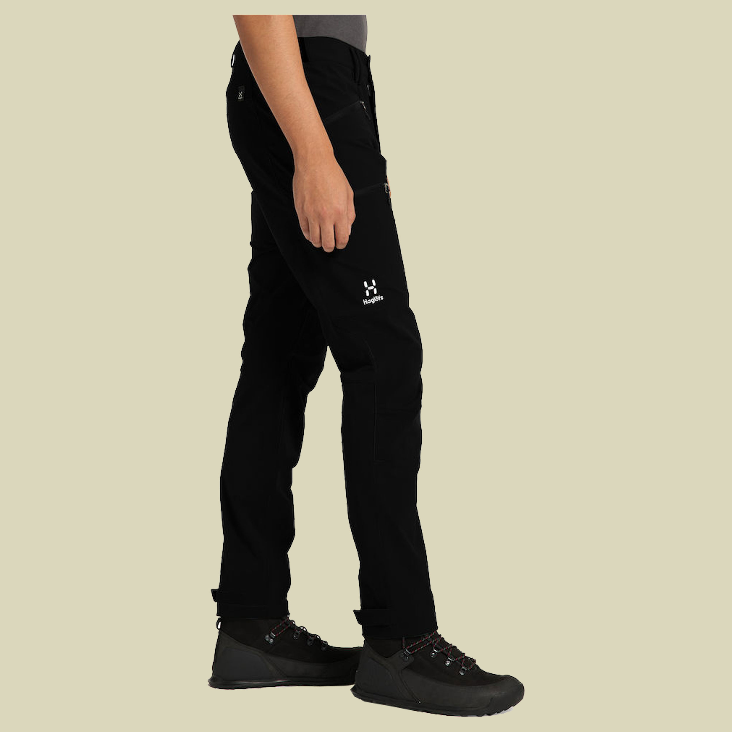 Mid Slim Pant Men Größe 52 Farbe true black