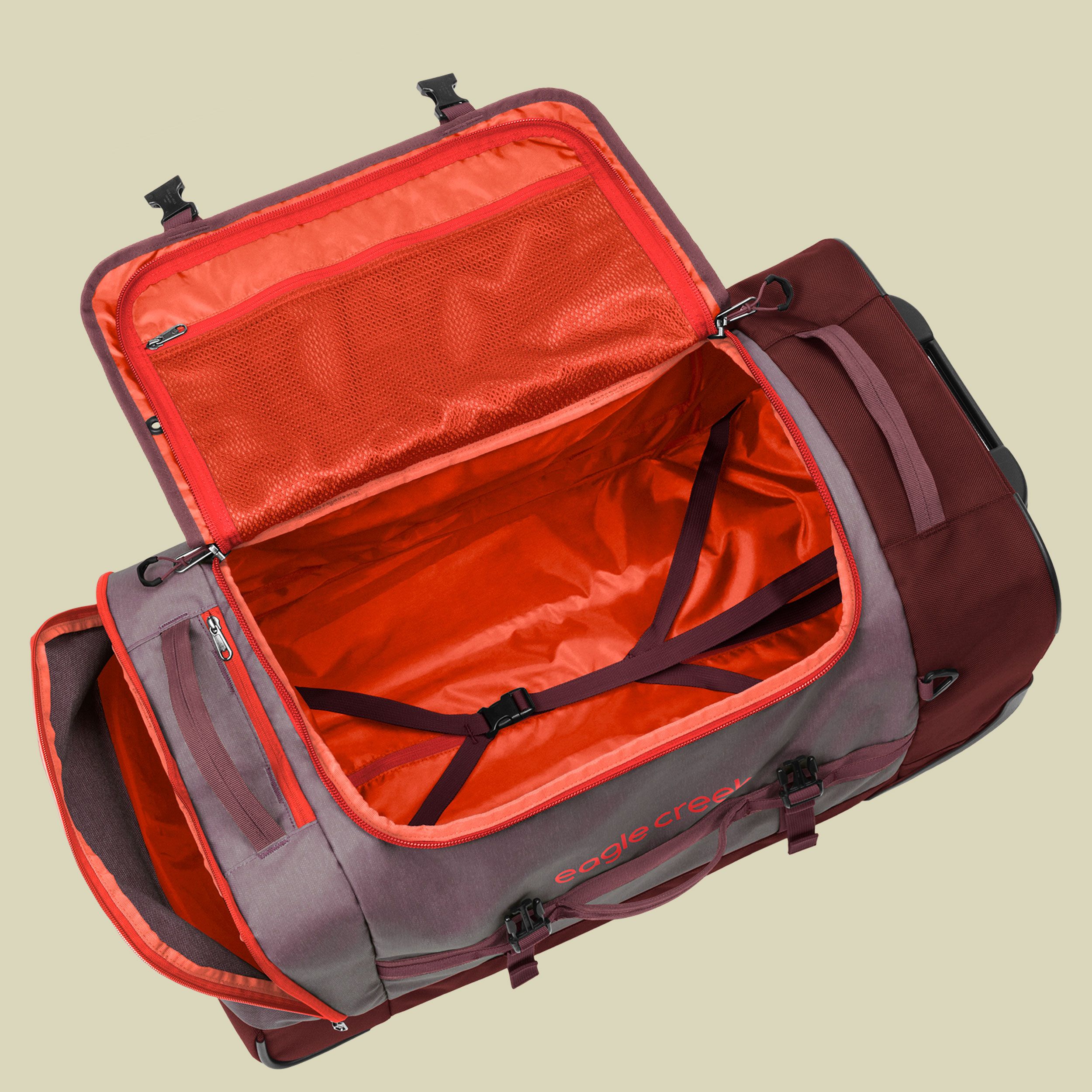 Cargo Hauler XT Wheeled Duffel 90L/29 90 L / 29'' rot - Farbe currant