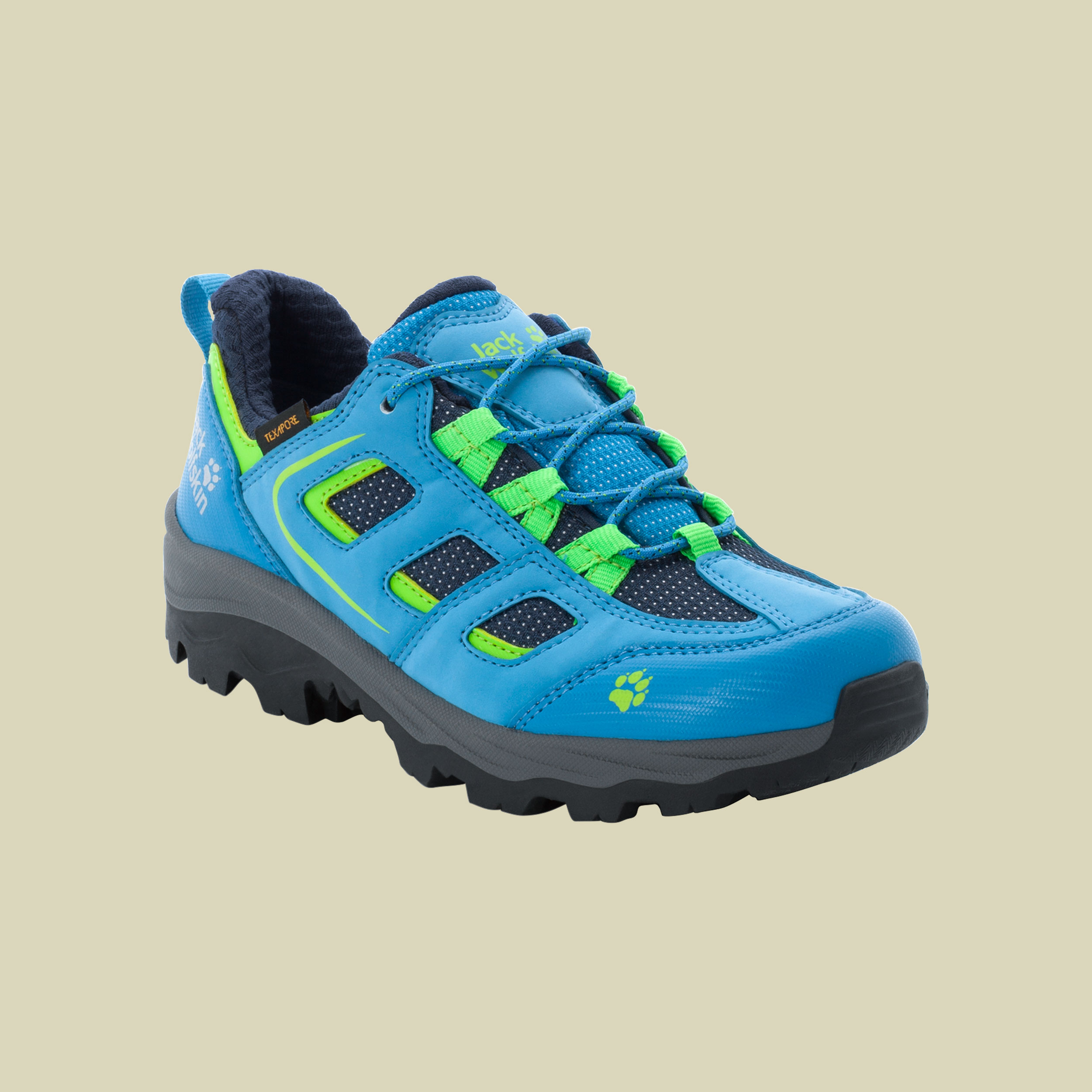 Vojo Texapore Low Kids blue/green 28