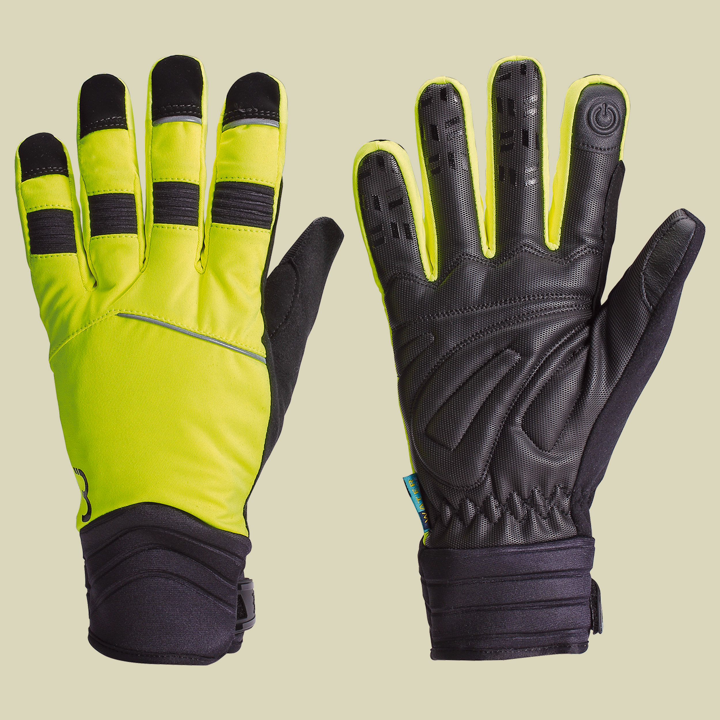 BWG-32 Winterhandschuhe WaterShield Größe XXL Farbe neon gelb