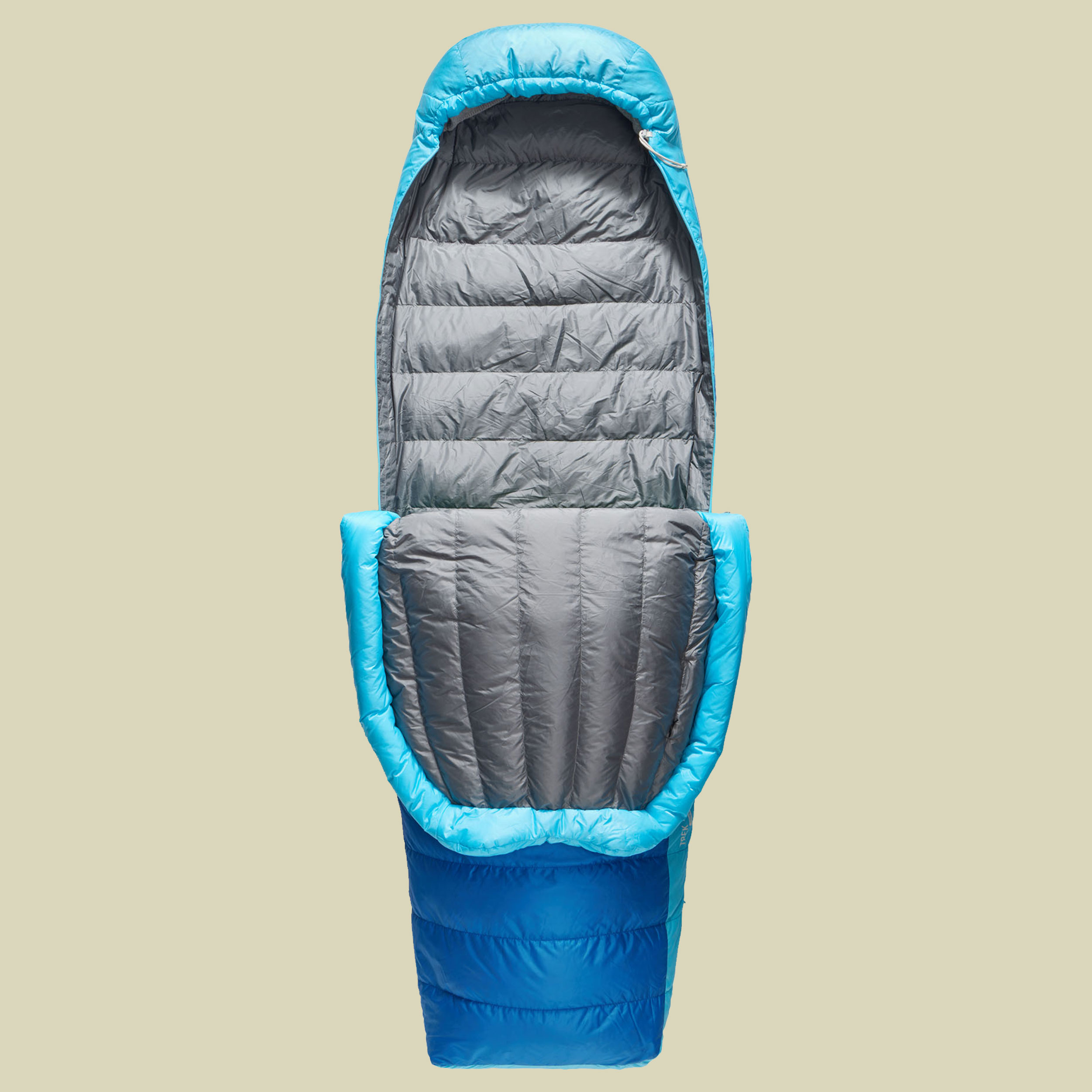 Trek -1C Down Sleeping Bag 185 cm regular snorkel blue