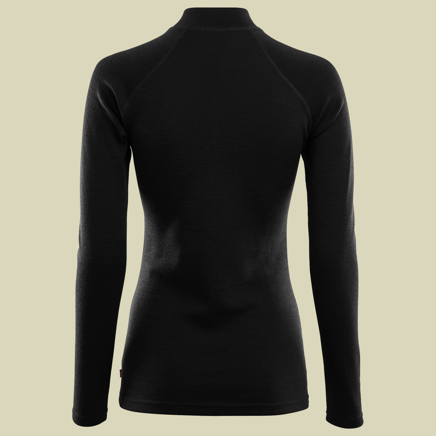 WarmWool Mock Neck W/ZIP Woman Größe M Farbe jet black