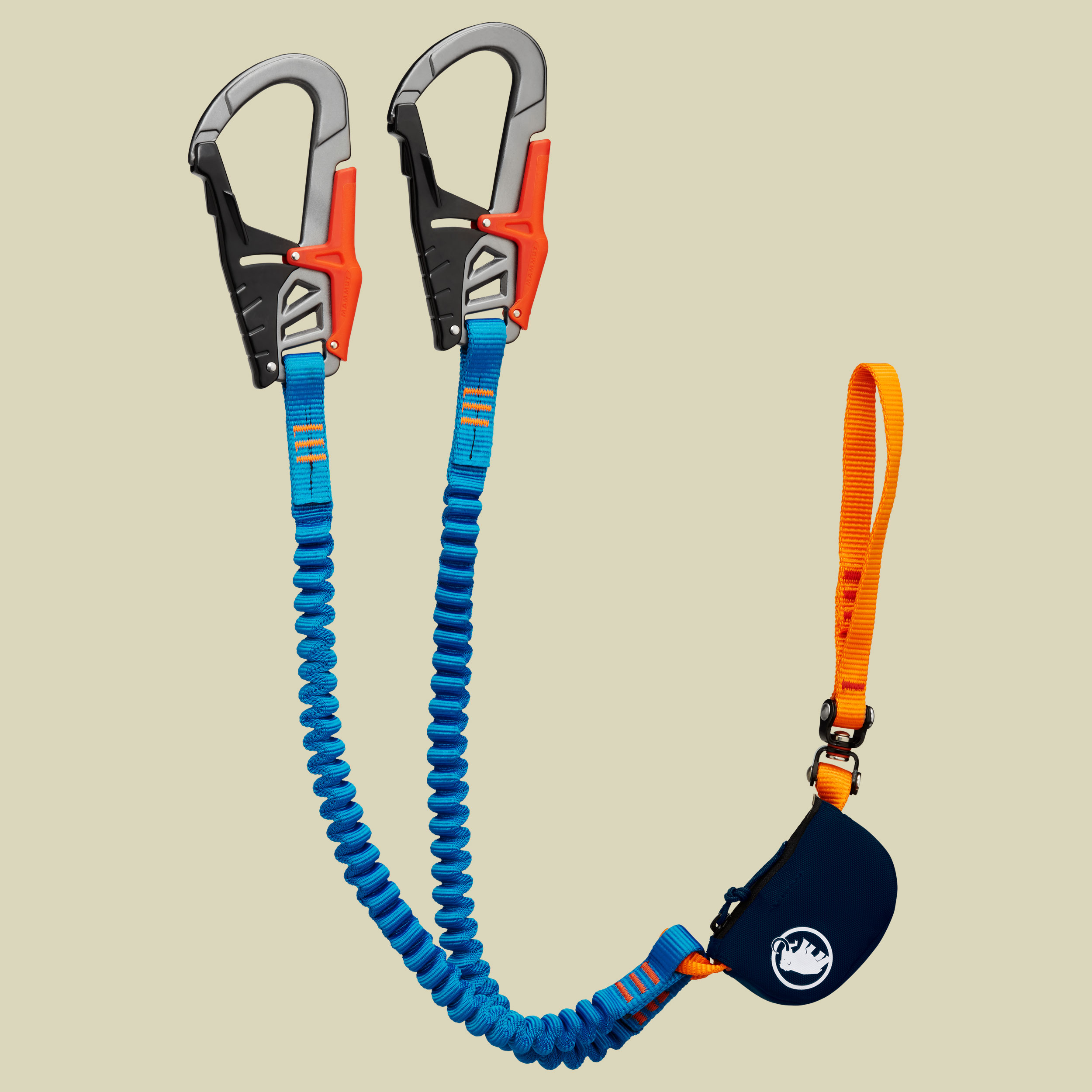 Skywalker Pro Turn Via Ferrata Set für Körpergewicht von 40 bis 120 kg Farbe marine