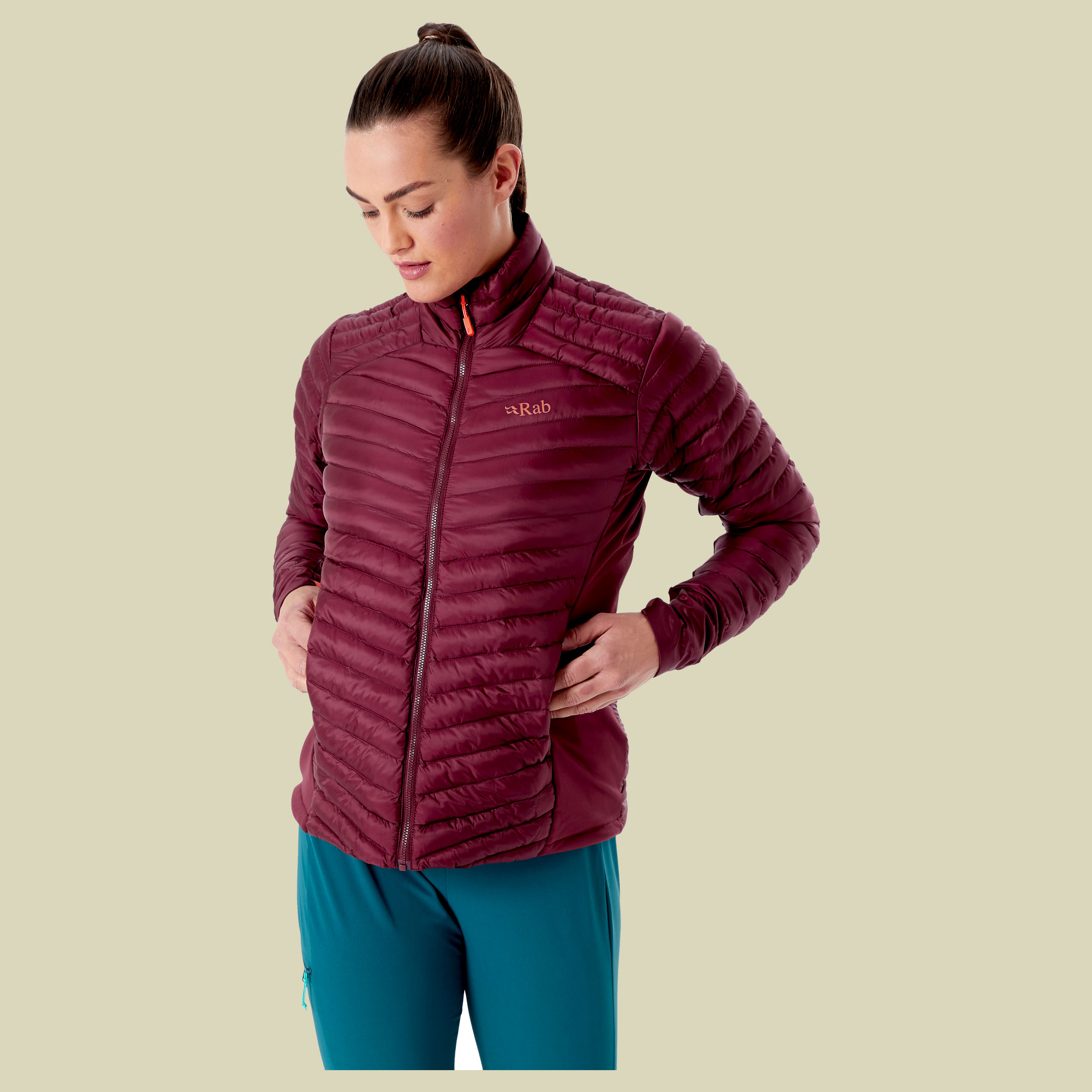 Cirrus Flex 2.0 Jacket Women Größe 38 (UK 10) Farbe deep heather