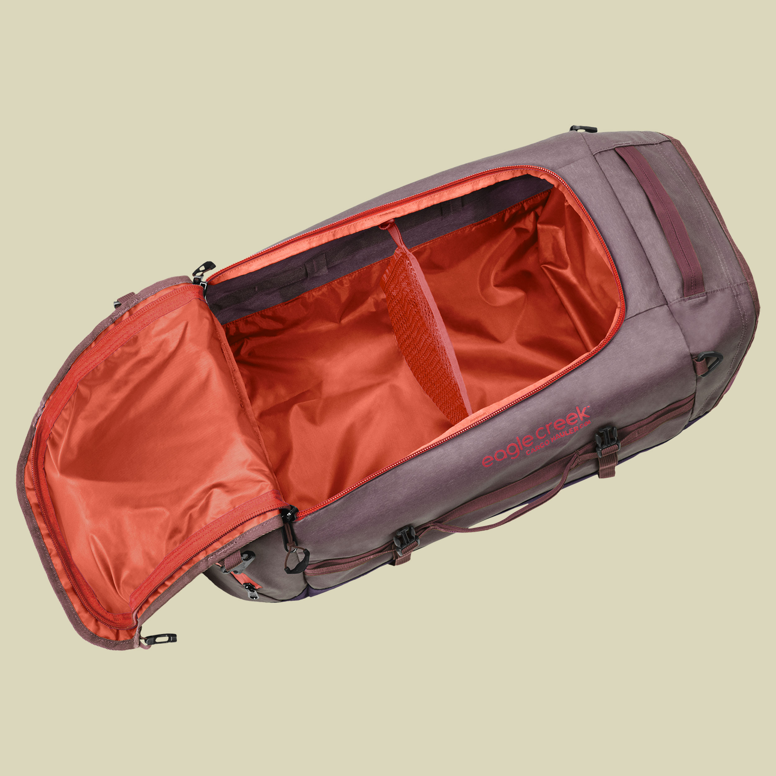 Cargo Hauler Duffel 60L rot 60 - Farbe currant