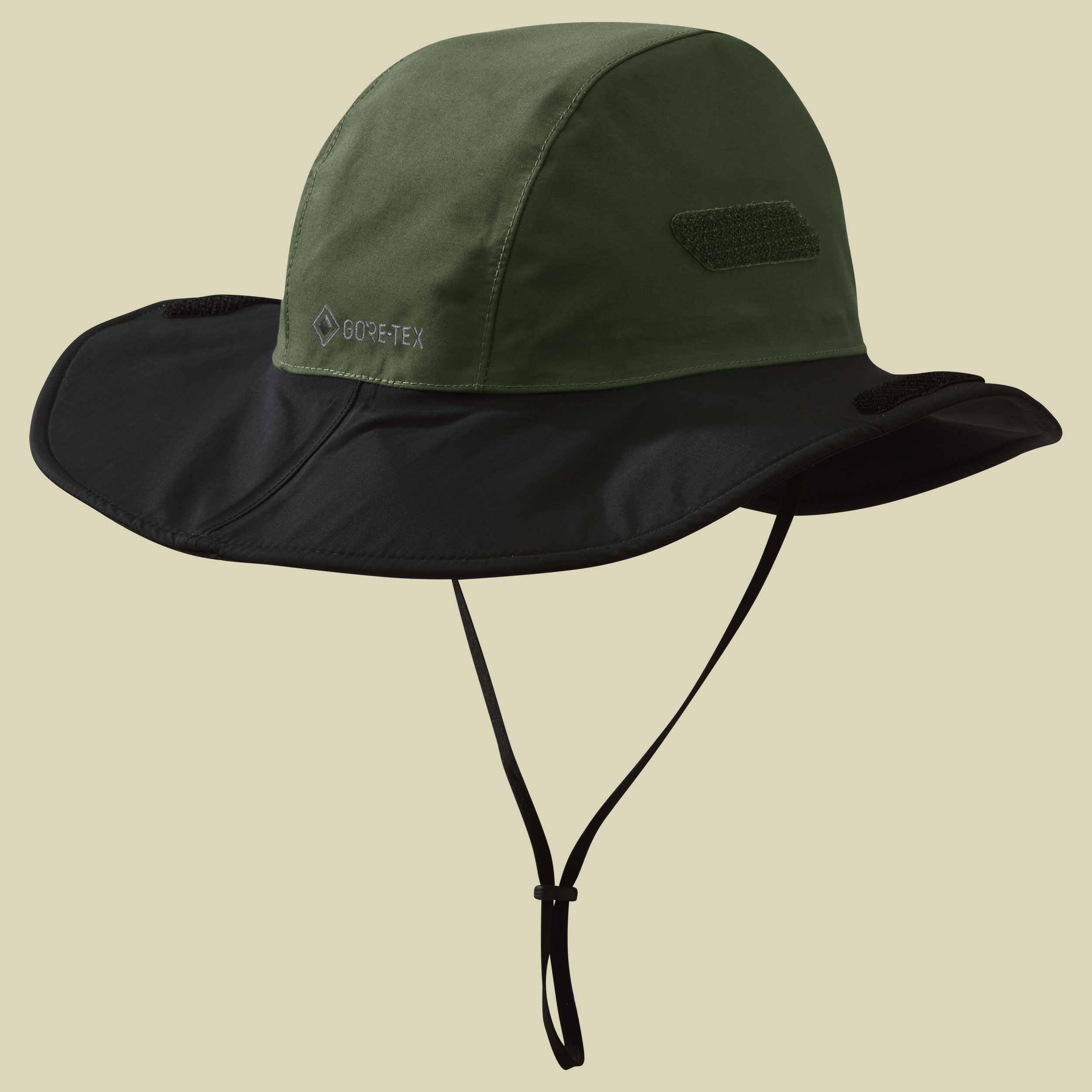 Seattle Rain Hat fatigue/black L