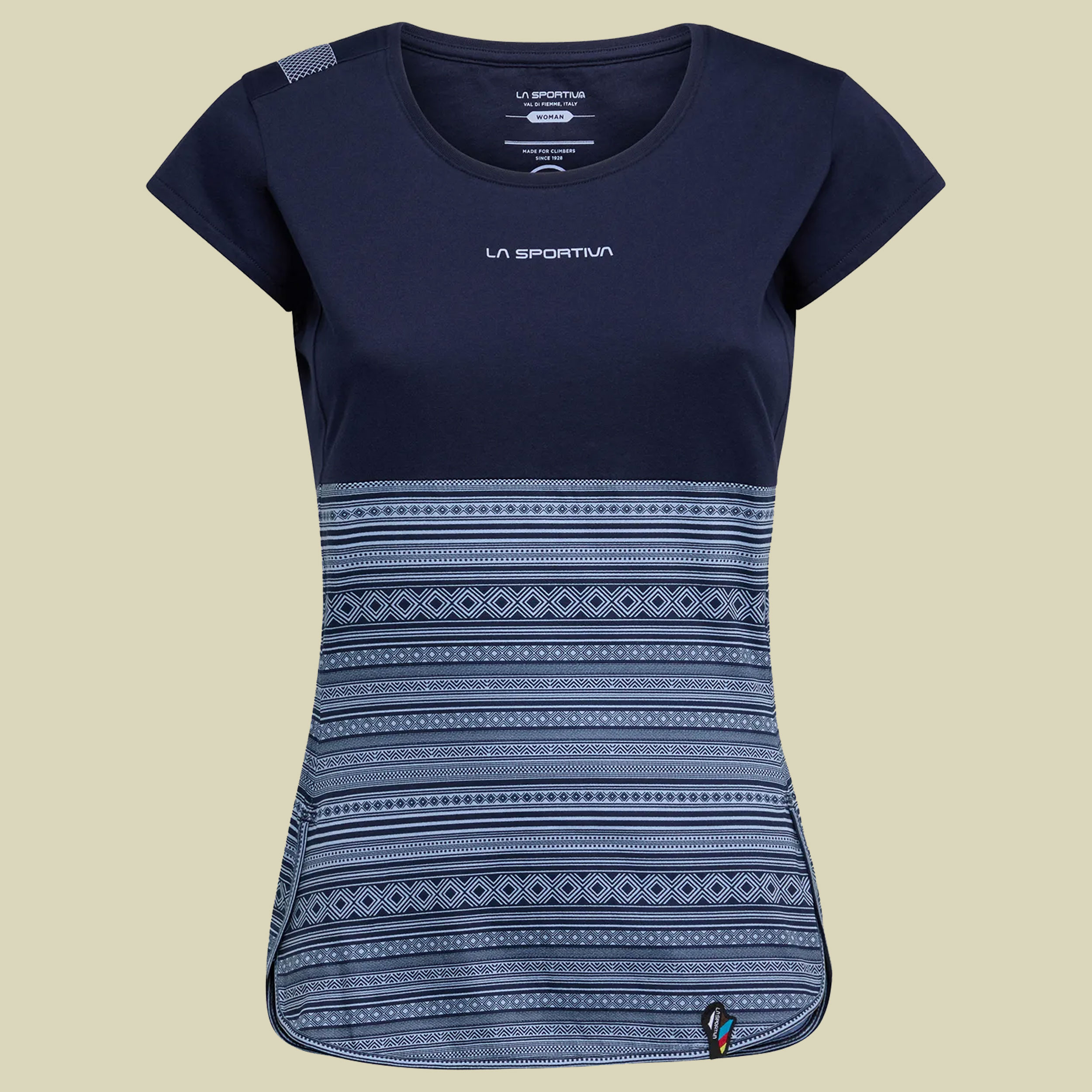 Lidra T-Shirt Women blau S - deep sea