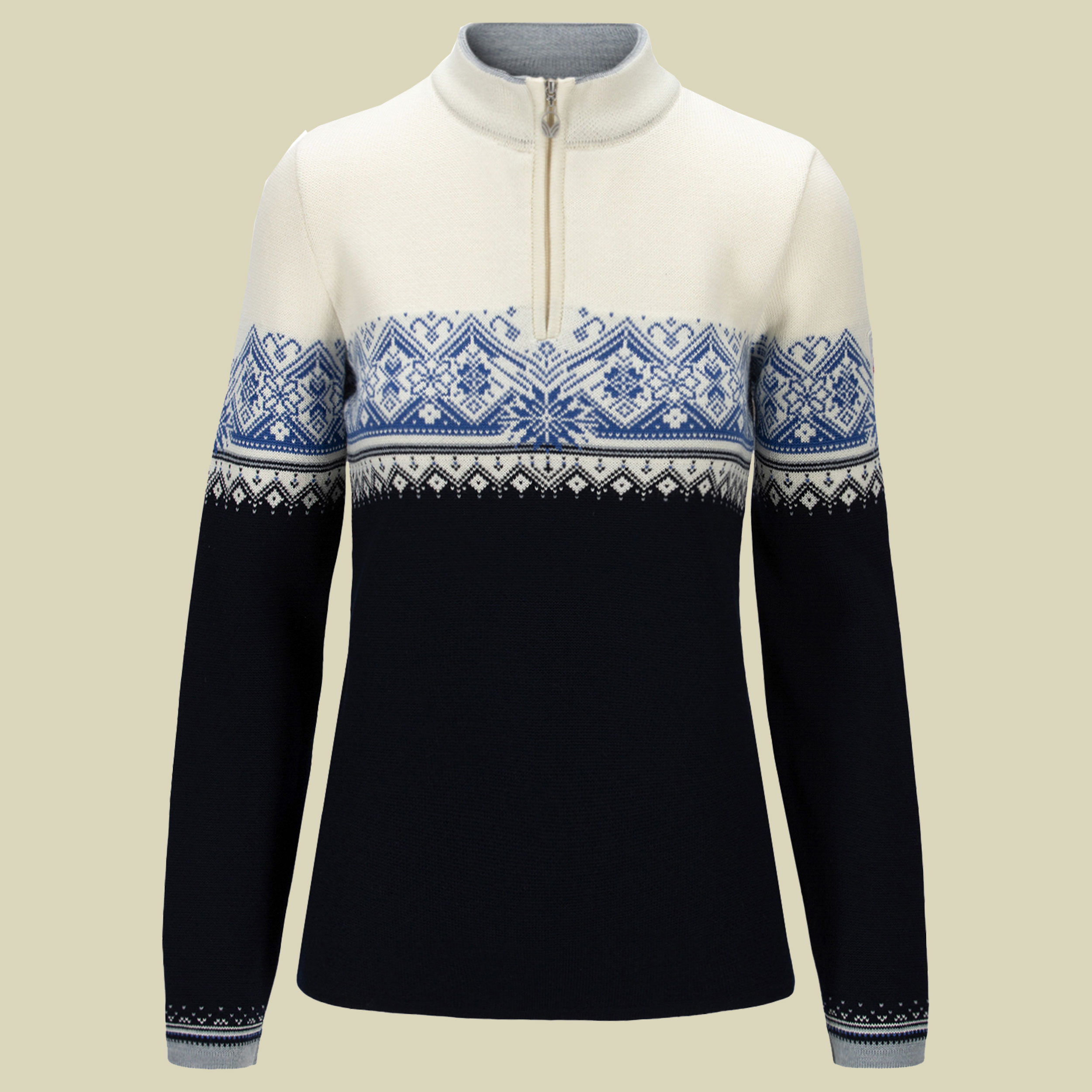 Moritz Sweater Women navy M - Farbe marine offwhite peacock