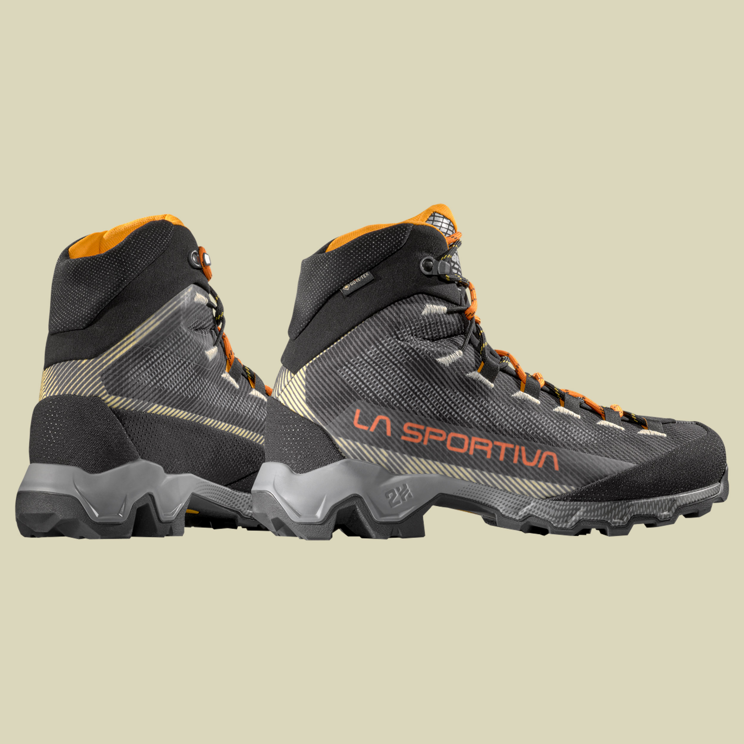 Aequilibrium Hike GTX Men 44 carbon/papaya