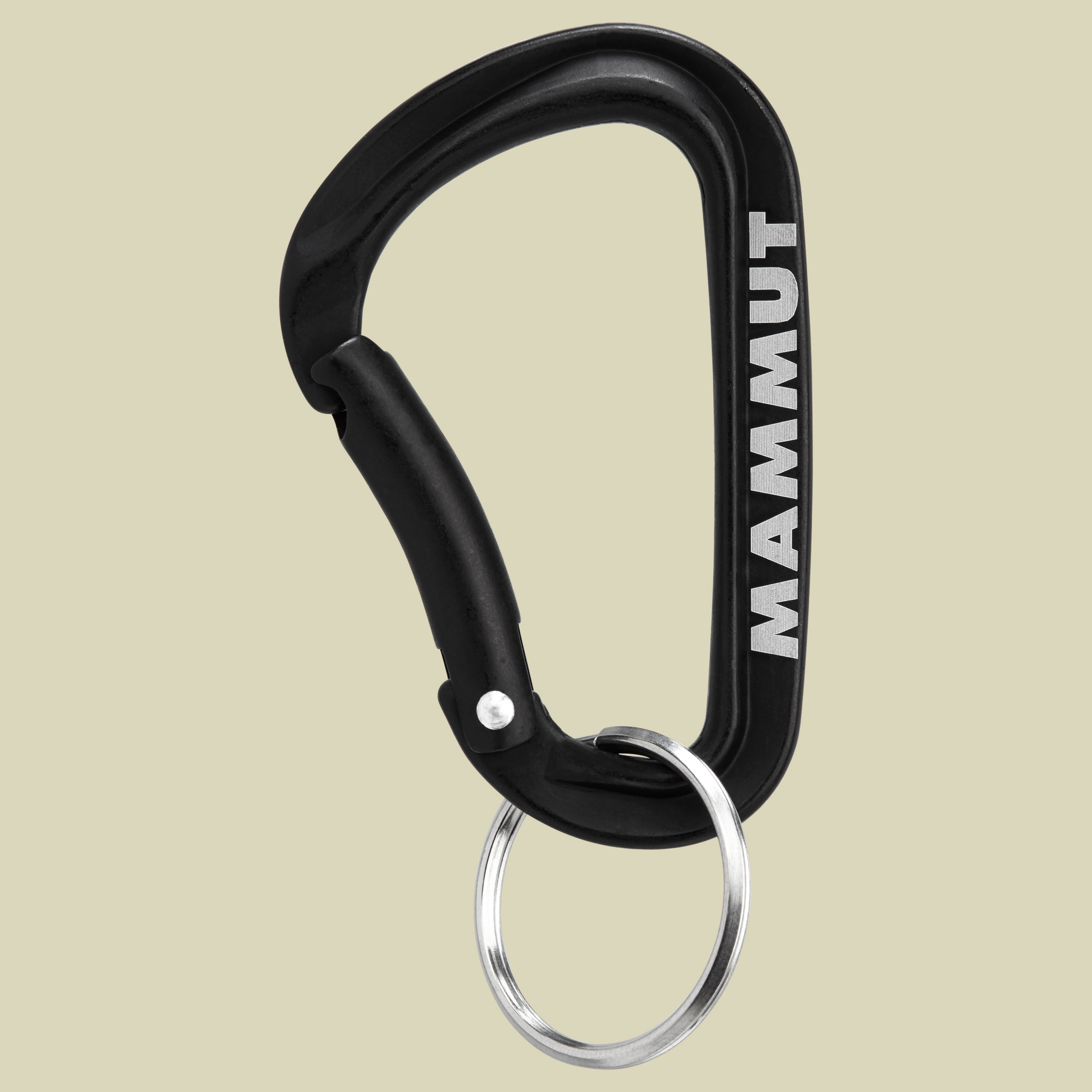 Mammut Mini Carabiner Classic Keylock Größe S schwarz - Farbe black