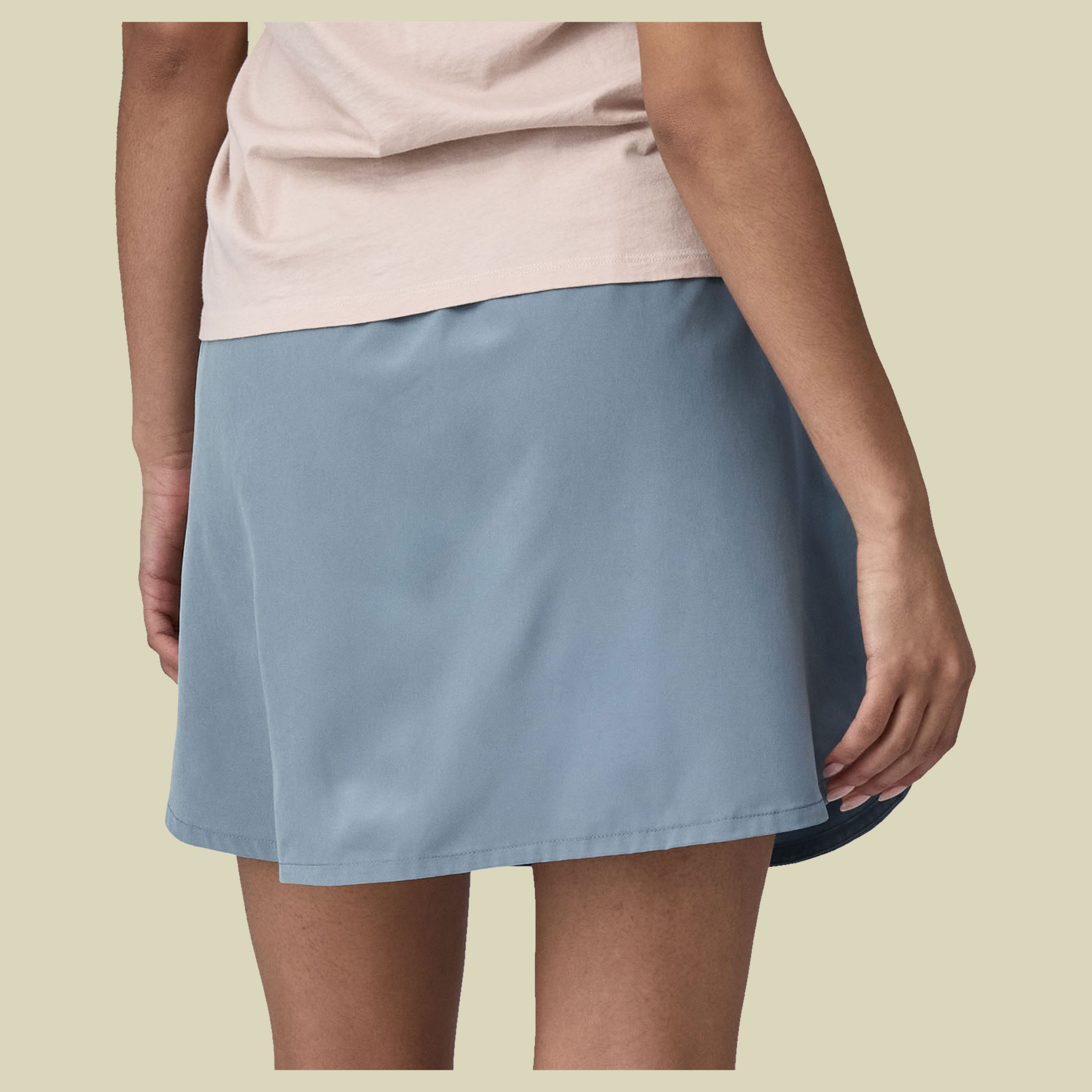 Fleetwith Skort Women S grau - light plume grey