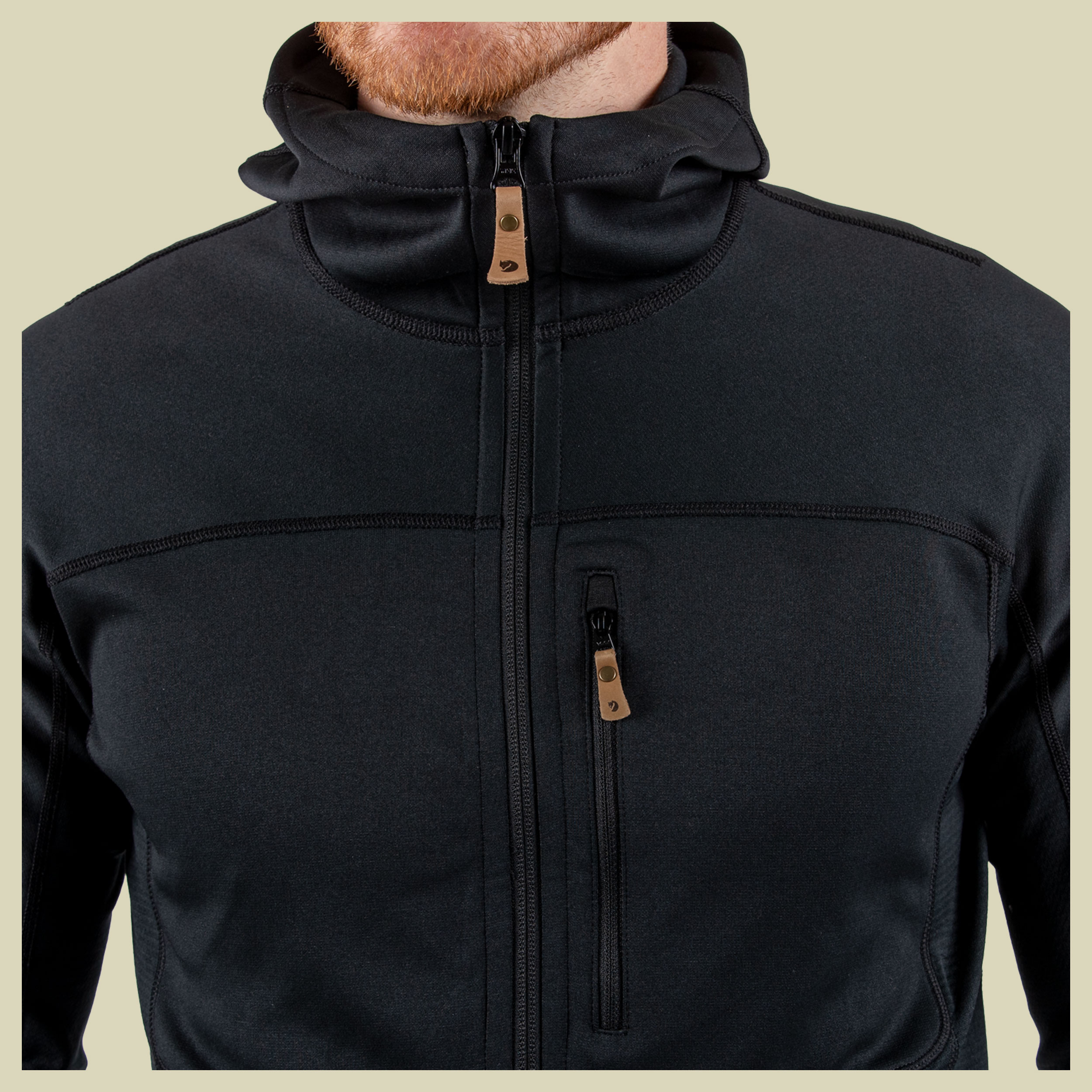 Abisko Trail Fleece Men M schwarz - black