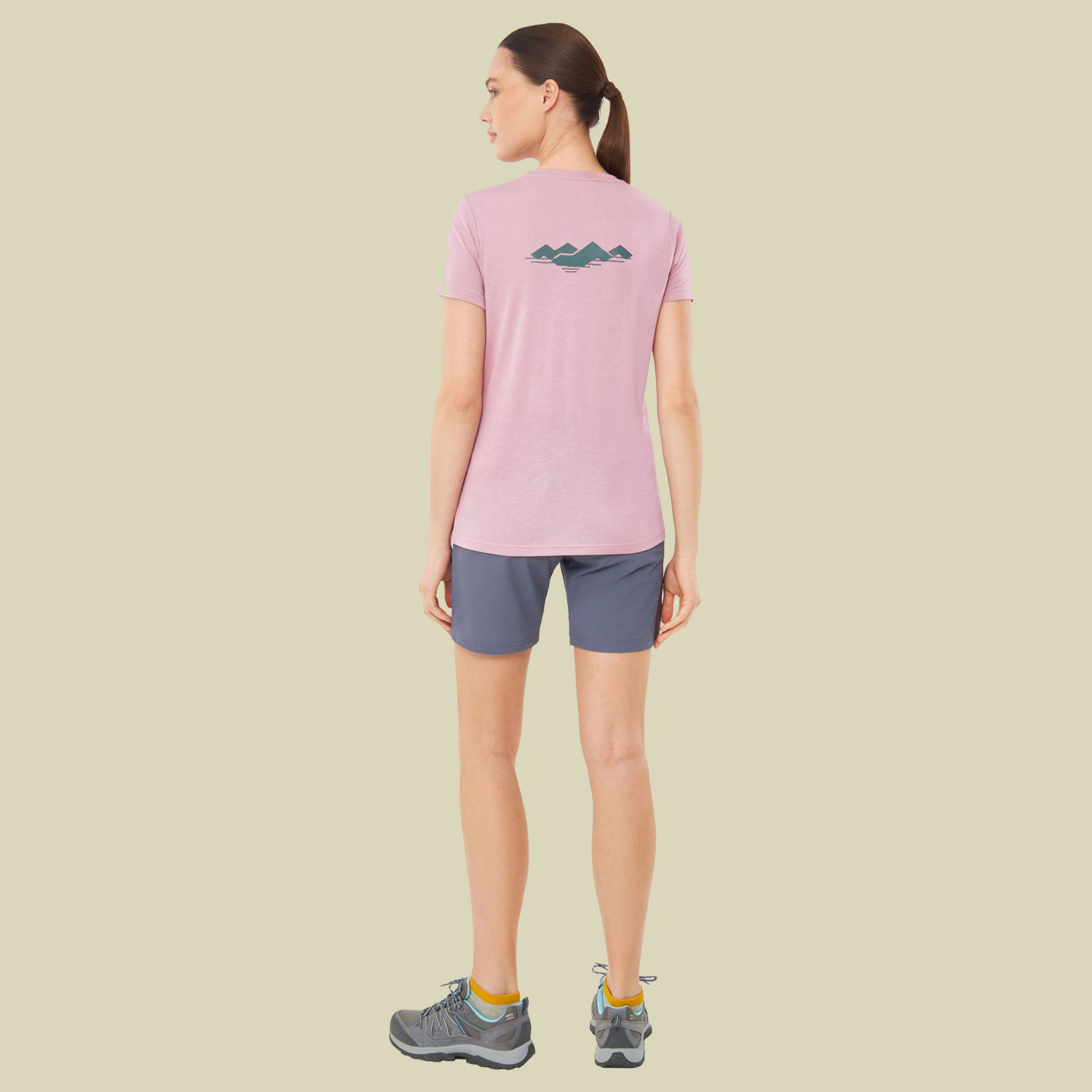 T-Shirt Morain Woman S pink- Farbe light pink