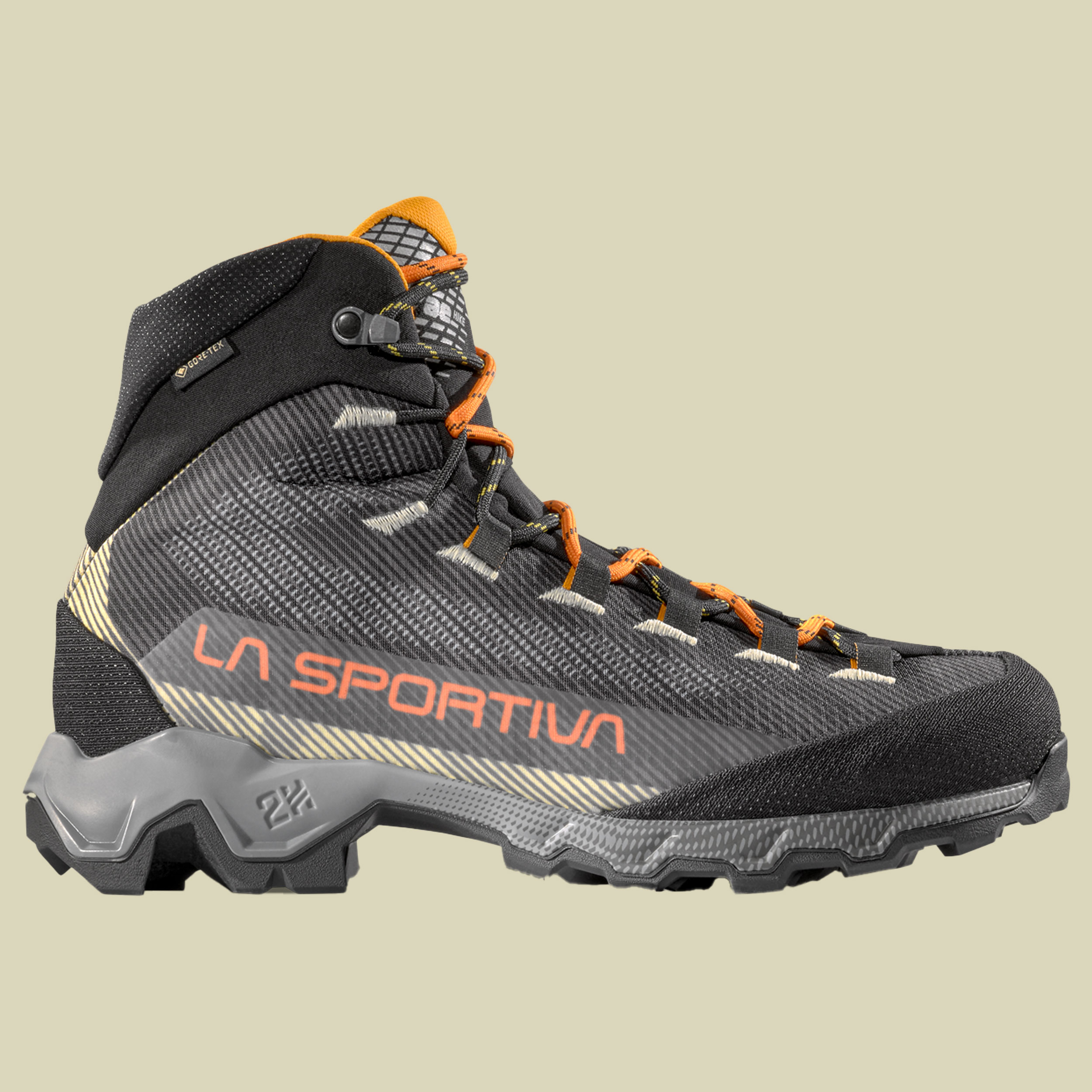 Aequilibrium Hike GTX Men 44 carbon/papaya