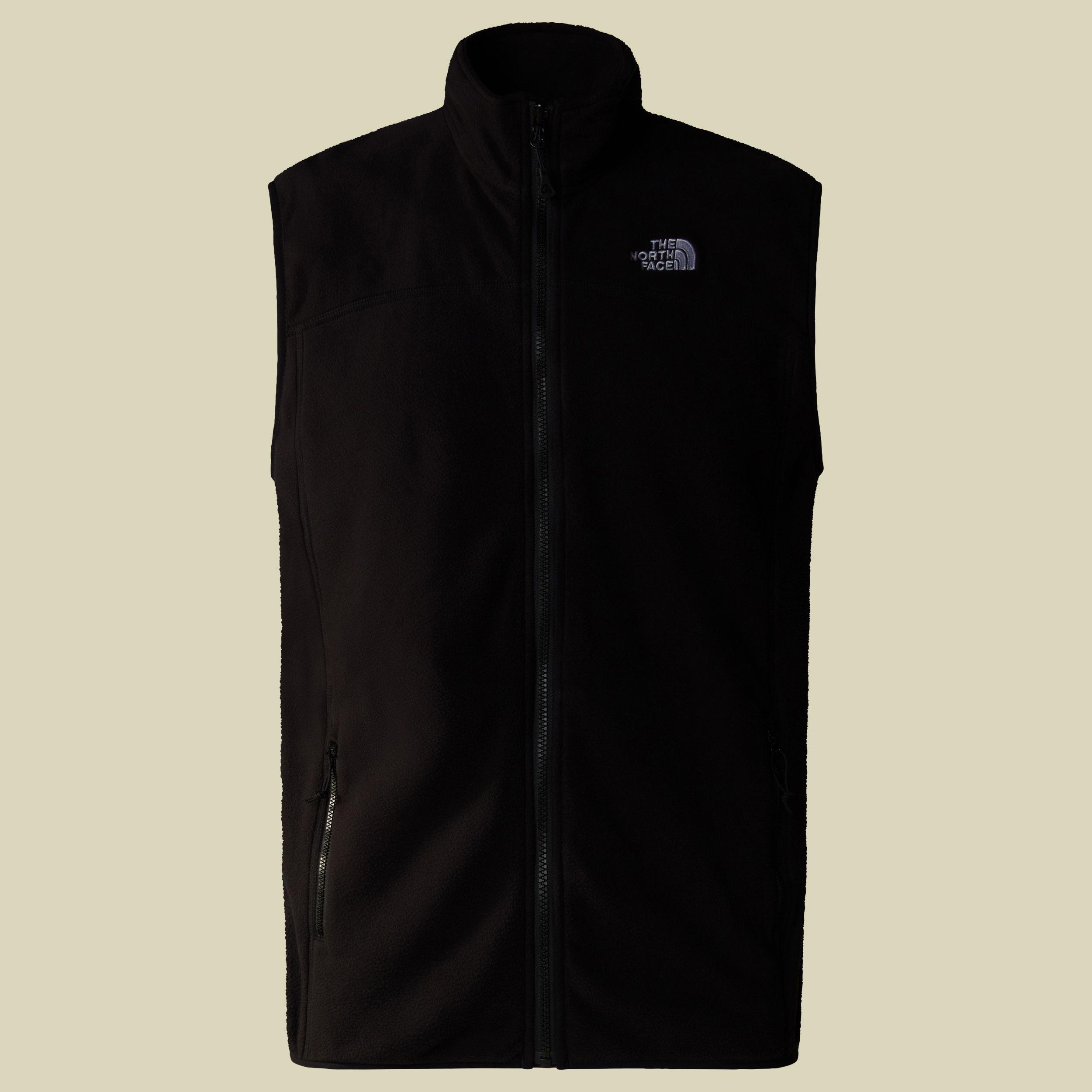 100 Glacier Vest Men schwarz XL - TNF black-NPF