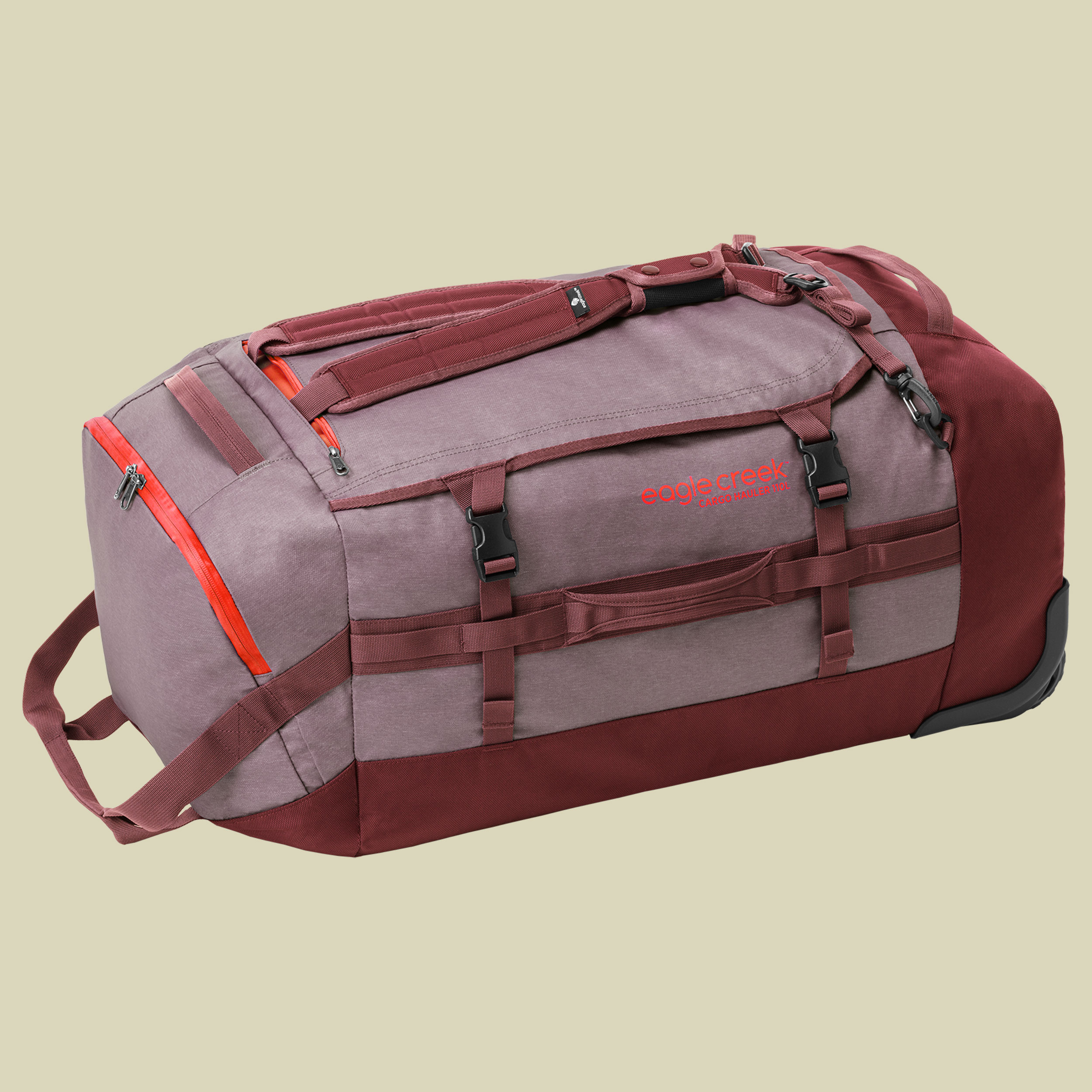 Cargo Hauler Wheeled Duffel 110L rot 110 - Farbe currant