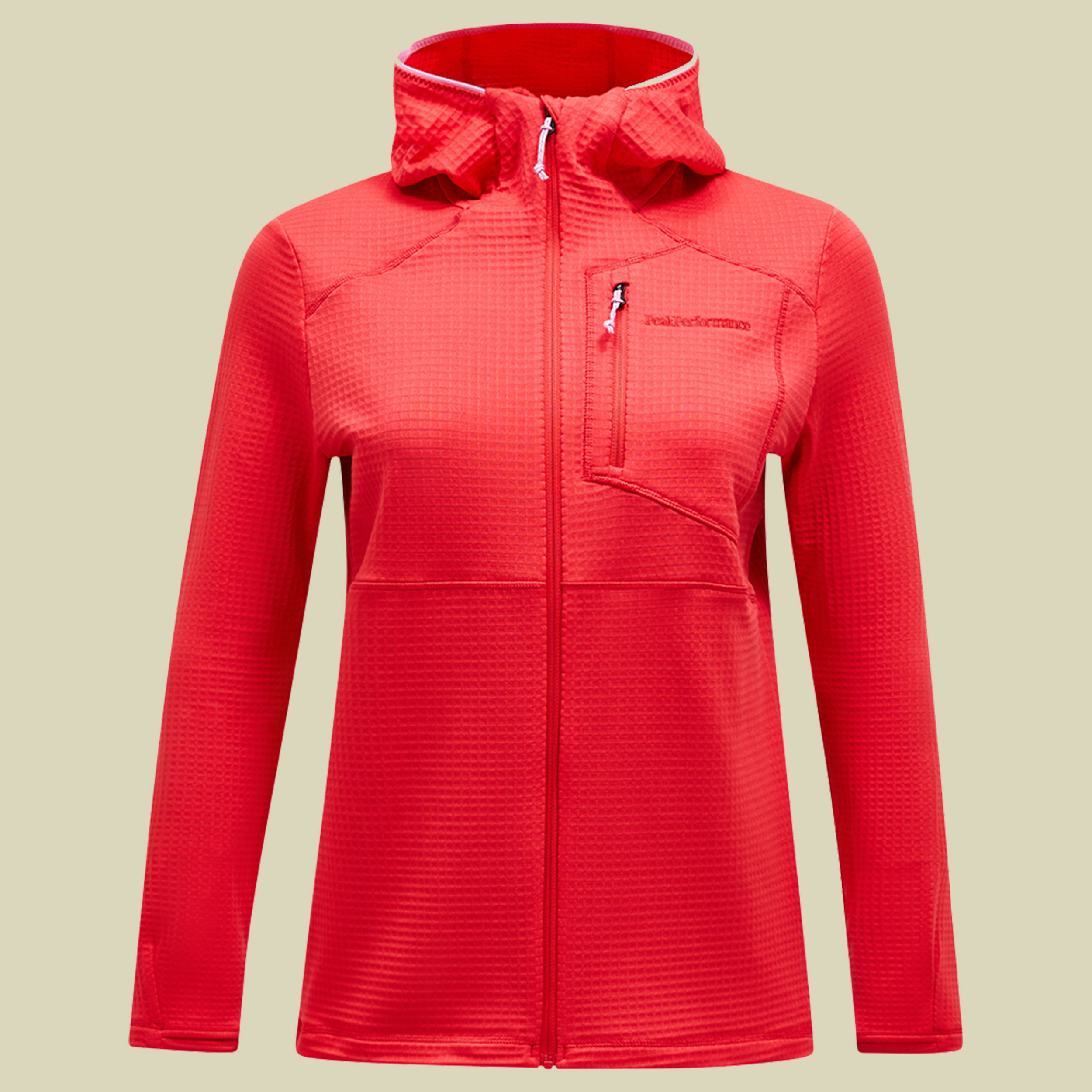 Trail Polartec Zip Hood Women