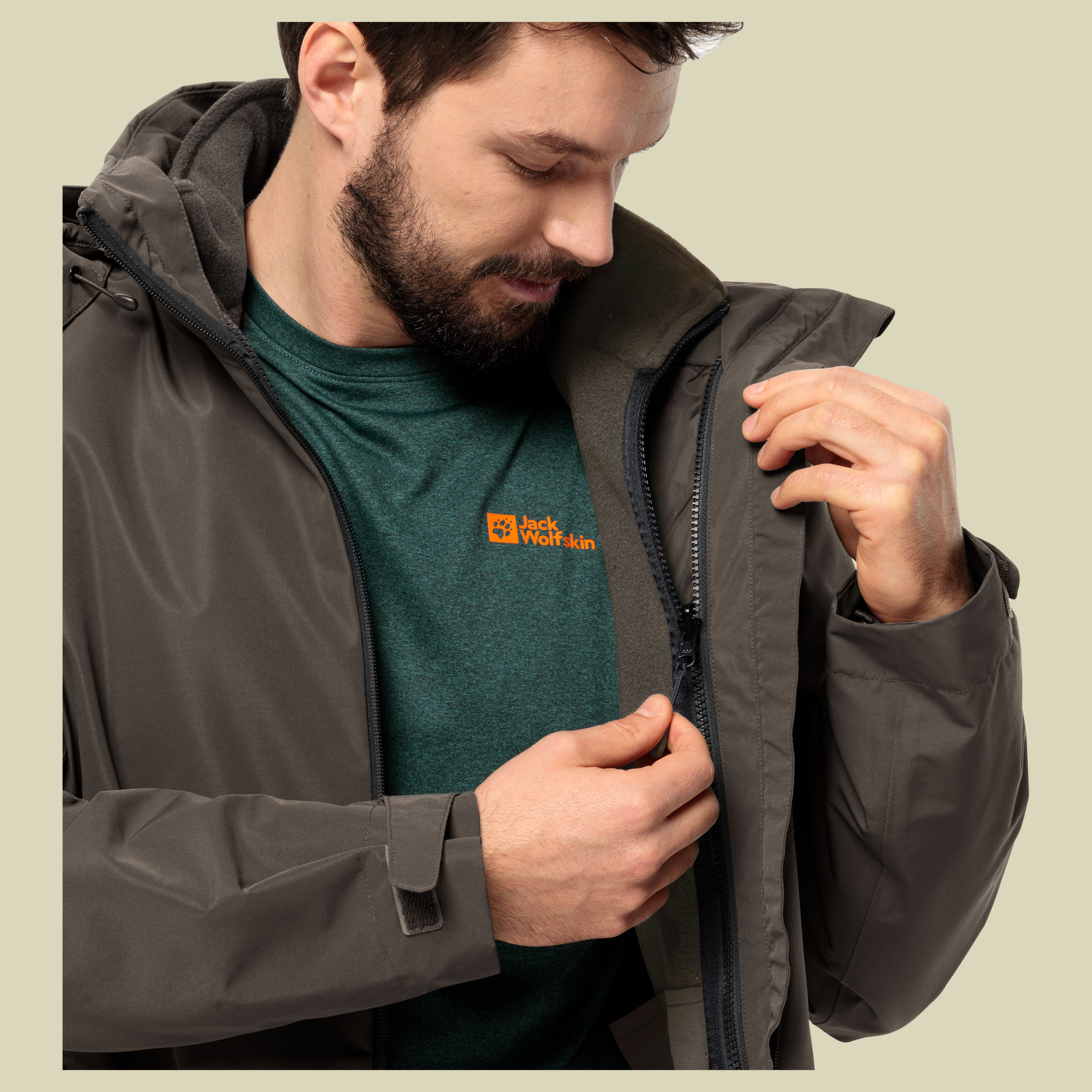 Waldsteig FZ Men schwarz XXL - black