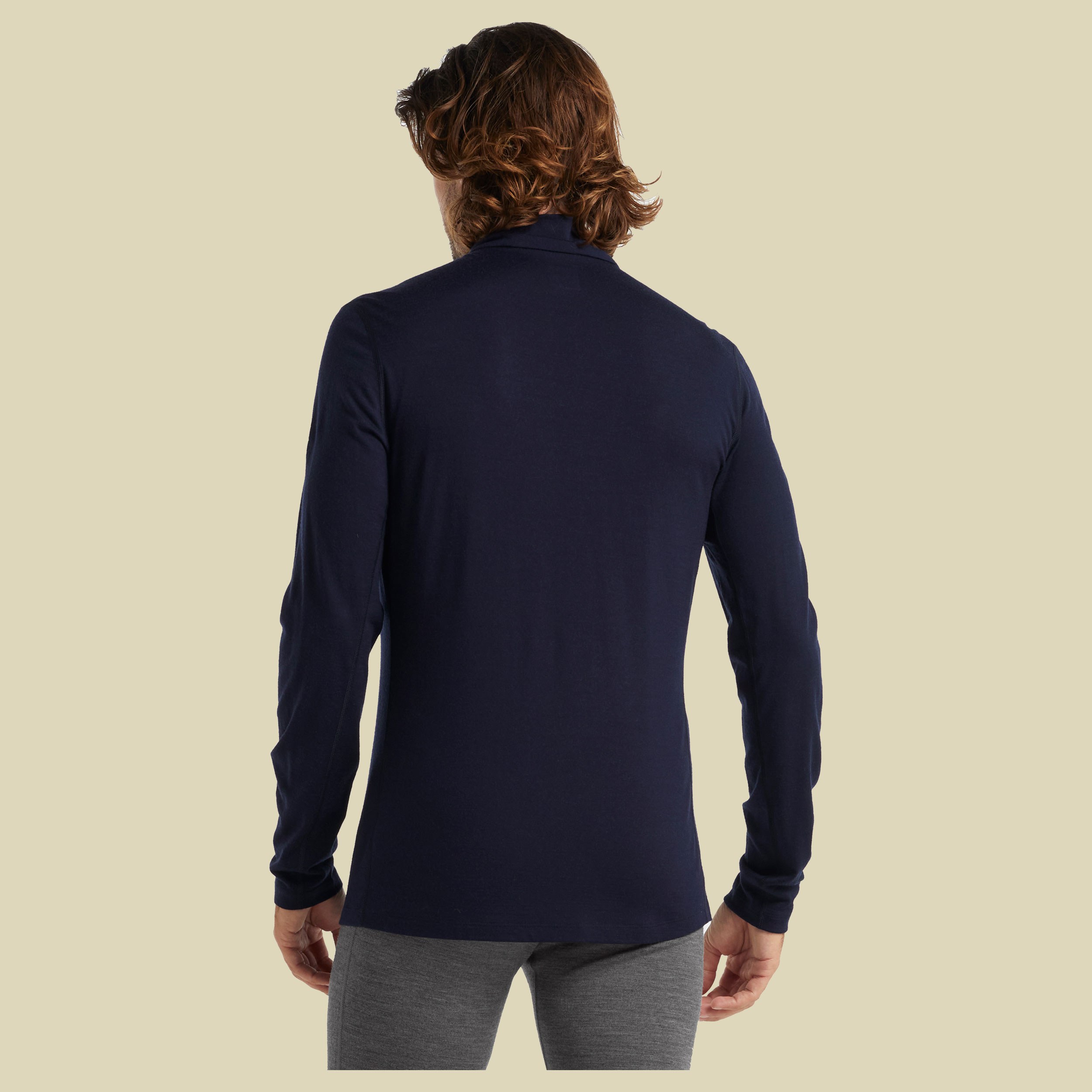 Oasis LS Half Zip Men 200 Größe M Farbe admiral