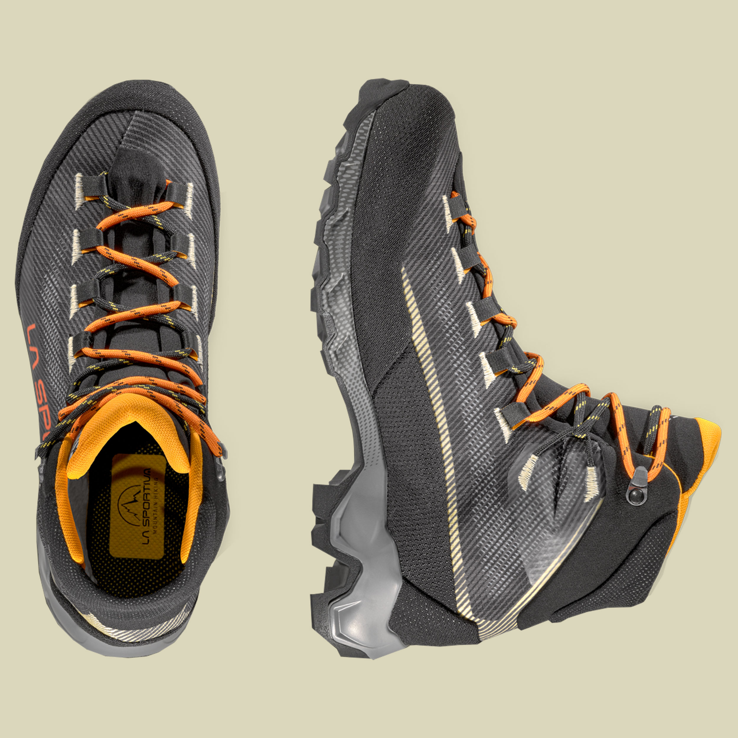 Aequilibrium Hike GTX Men 44 carbon/papaya