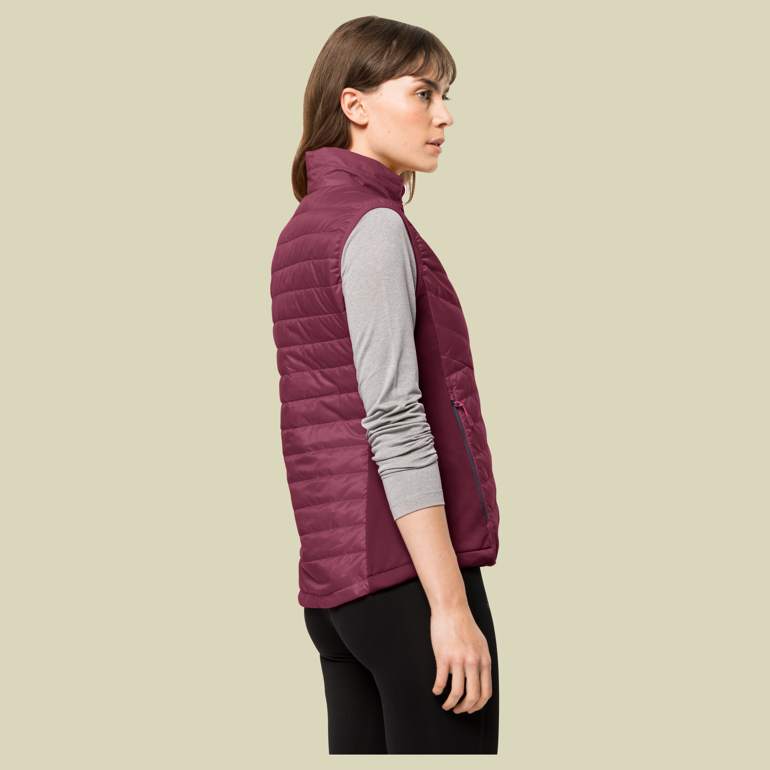 Routeburn Pro Ins Vest Women Größe L  Farbe sangria red