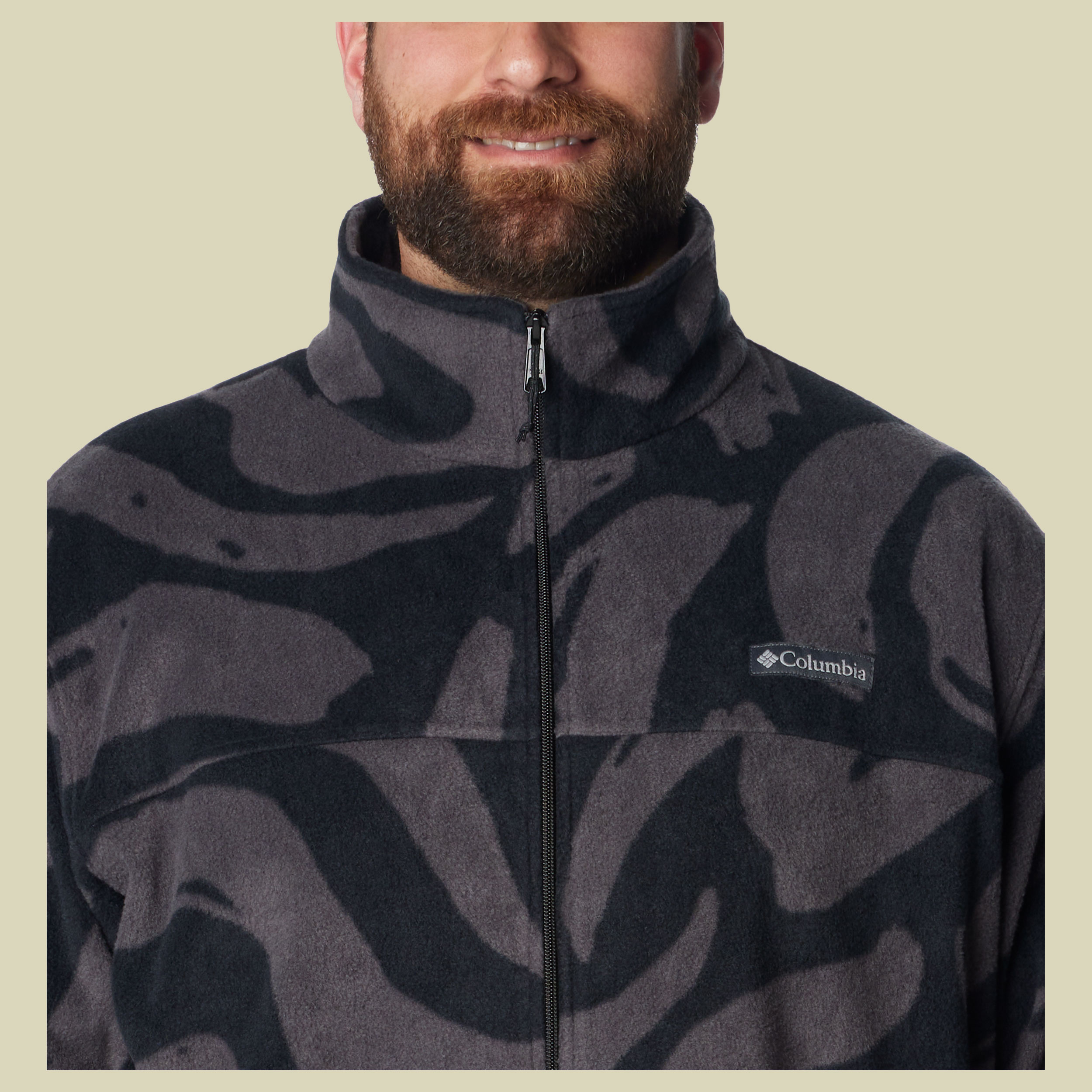 Steens Mountain Printed Jacket Men Größe M  Farbe black snowdrift